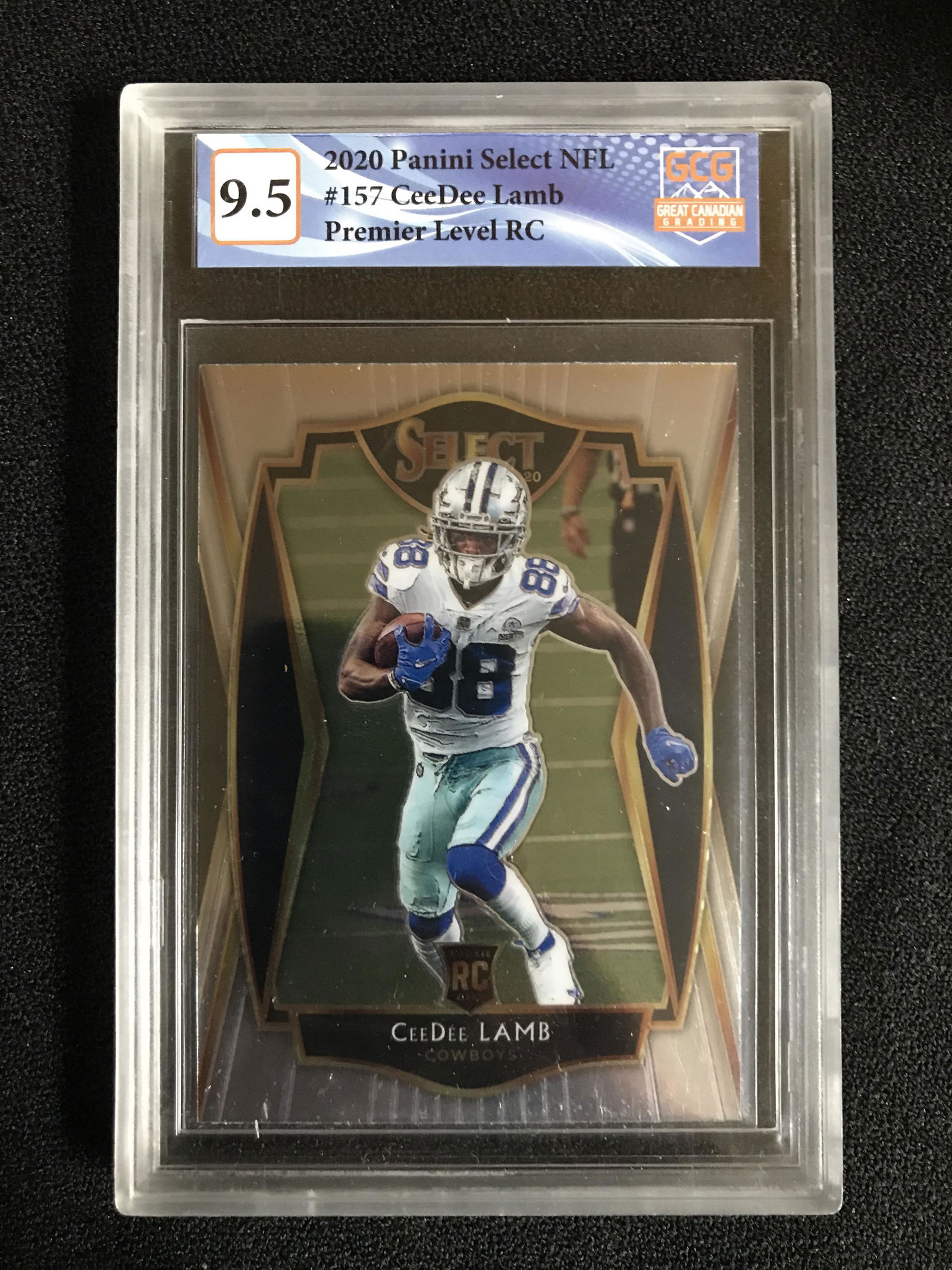 2020 PANINI SELECT NO. 157 CEEDEE LAMB RC (GCG 9.5) (1 of 1)
