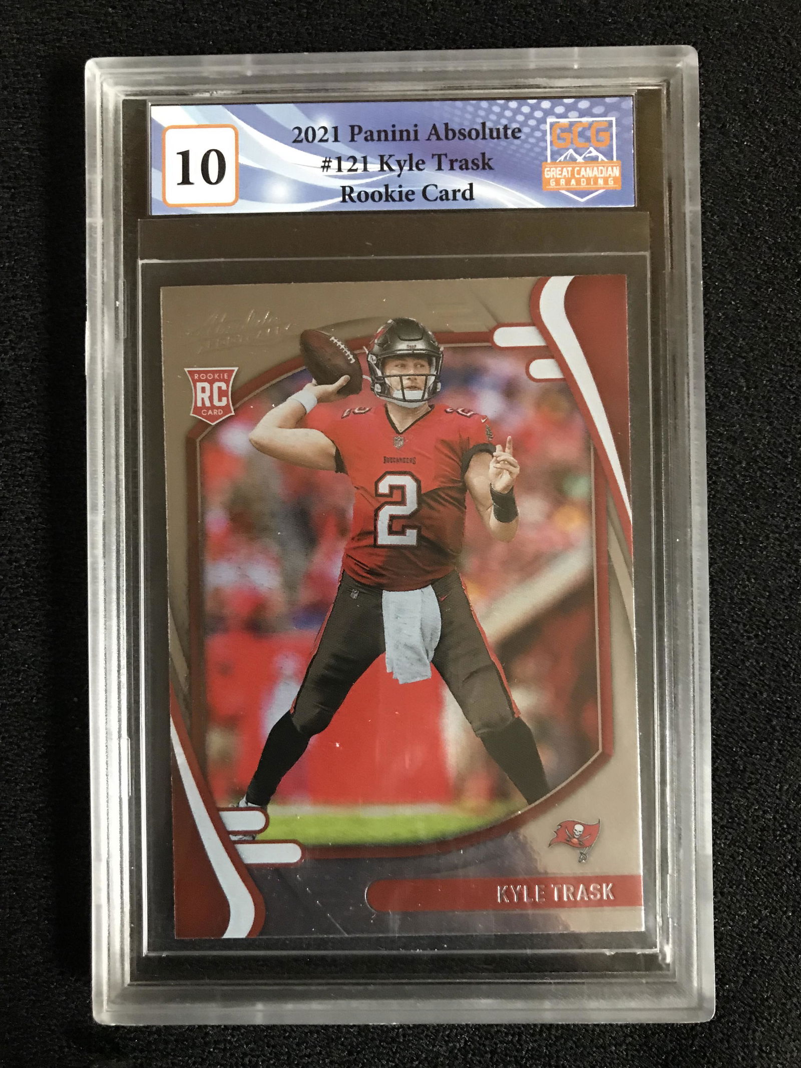 2021 PANINI ABSOLUTE NO. 121 KYLE TRASK RC (GCG 10) (1 of 1)