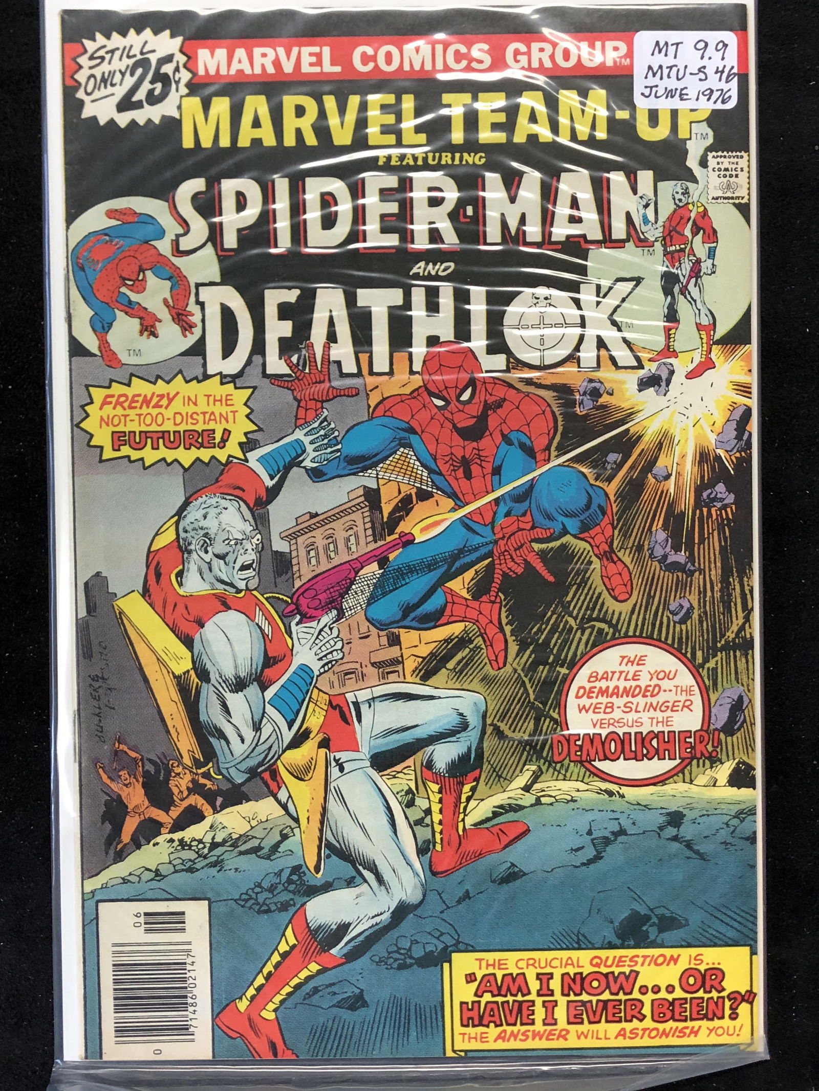 MARVEL TEAM-UP SPIDER-MAN and DEATHLOK NO.46 (MARVEL COMICS) (1 of 1)