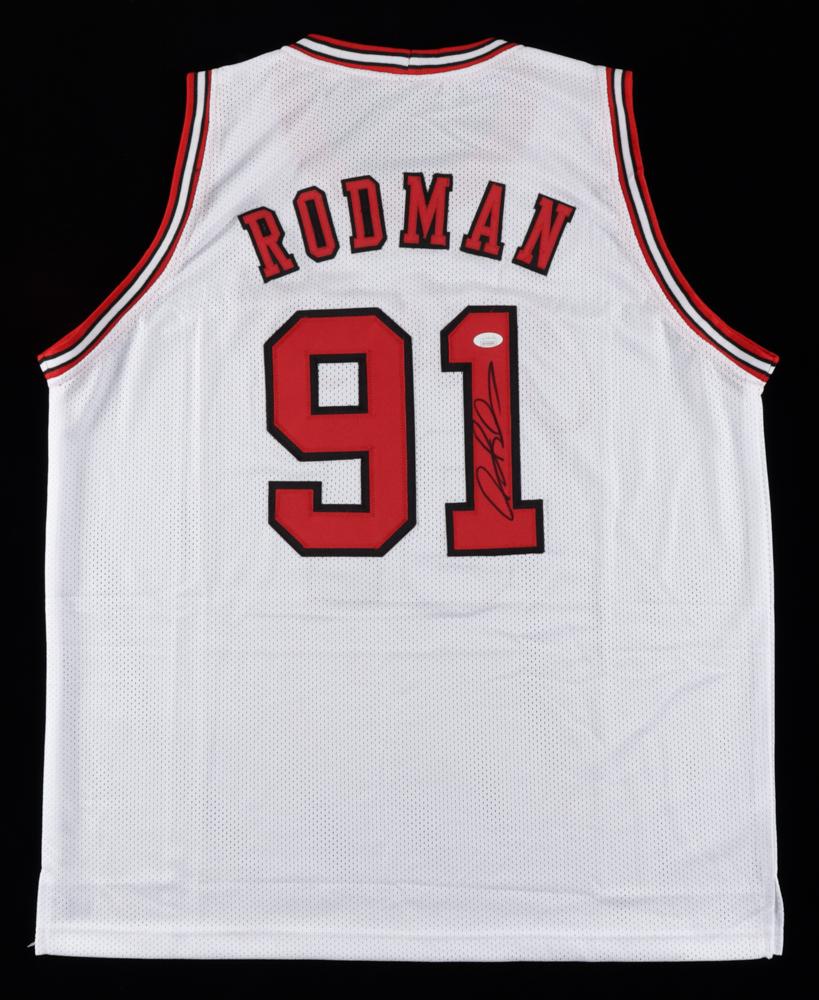 Dennis Rodman Signed Jersey (JSA) (1 of 3)