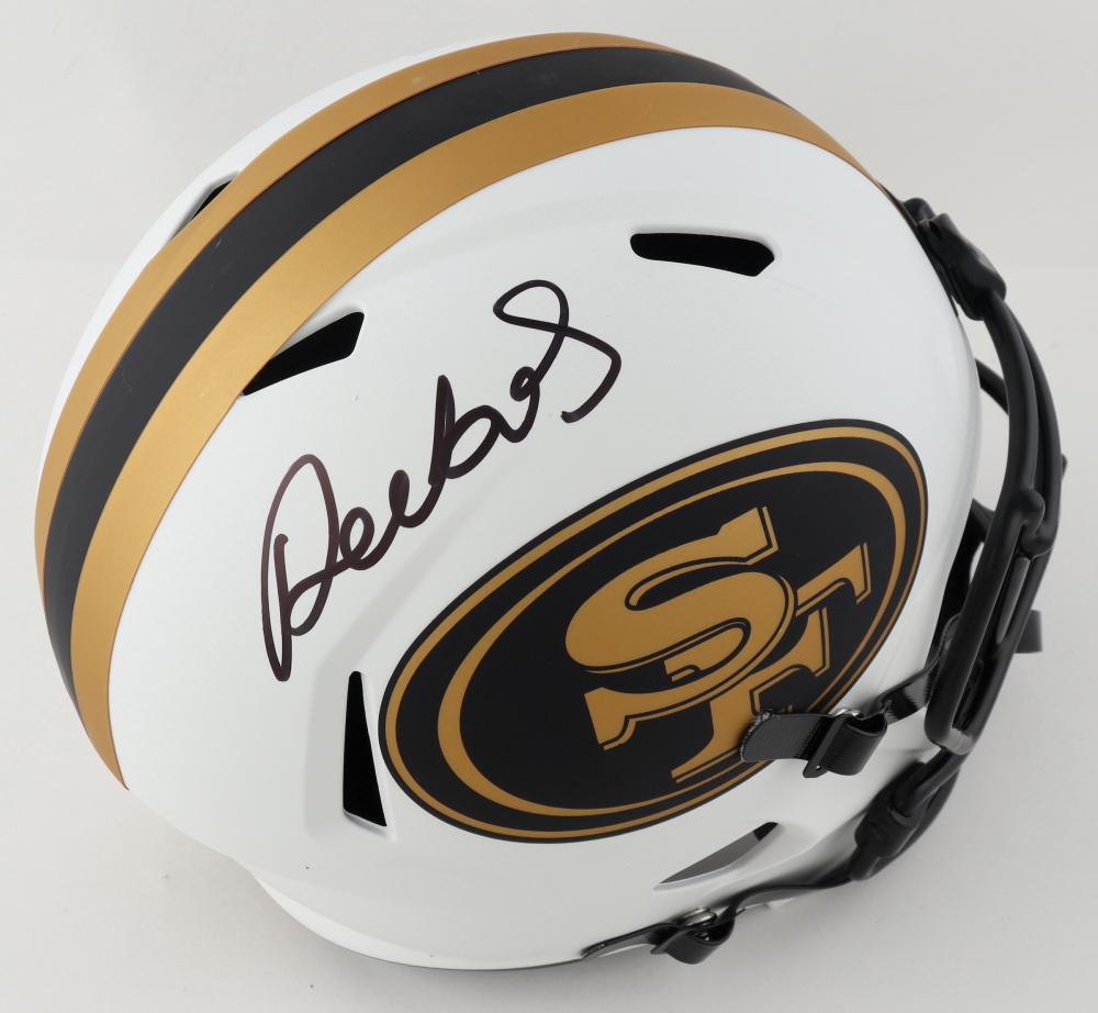 DEEBO SAMUEL SIGNED SAN FRANCISCO 49ers LUNAR ECLIPSE REPLICA SPEED HELMET (JSA COA) (1 of 4)