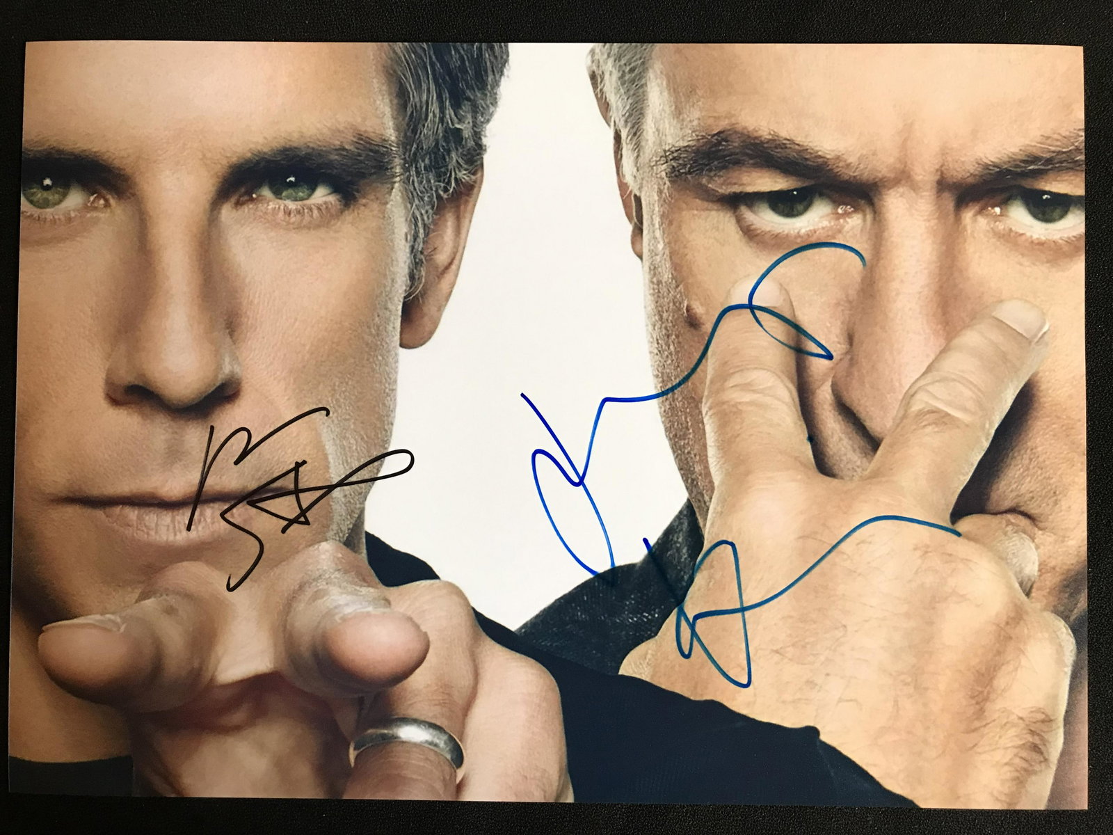 BEN STILLER AND ROBERT DI NERO DUAL-SIGNED 8X10 PHOTO (RA COA) (1 of 2)