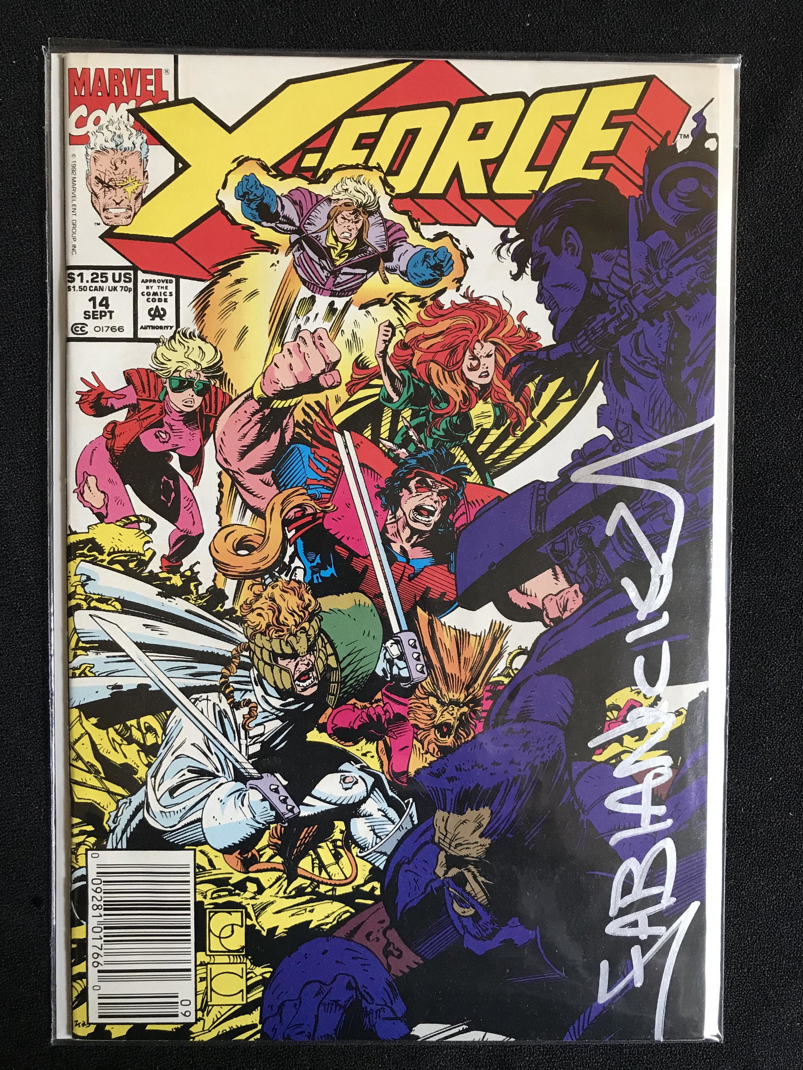FABIAN NICIEZA SIGNED X-FORCE NO. 14 (MARVEL COMICS) (1 of 1)