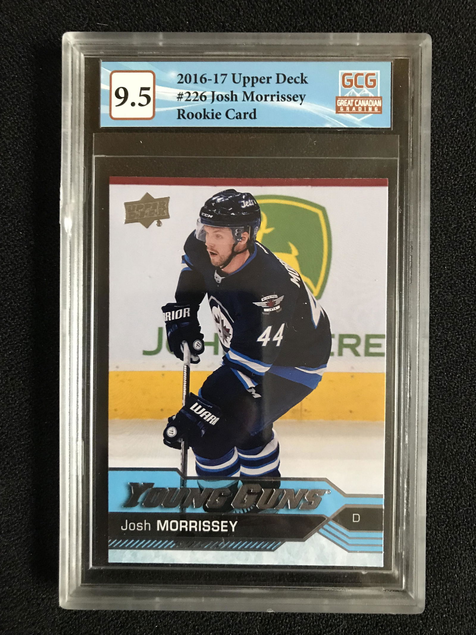 2016-17 UPPER DECK NO. 226 JOSH MORRISSEY YOUNG GUNS (GCG 9.5) (1 of 2)