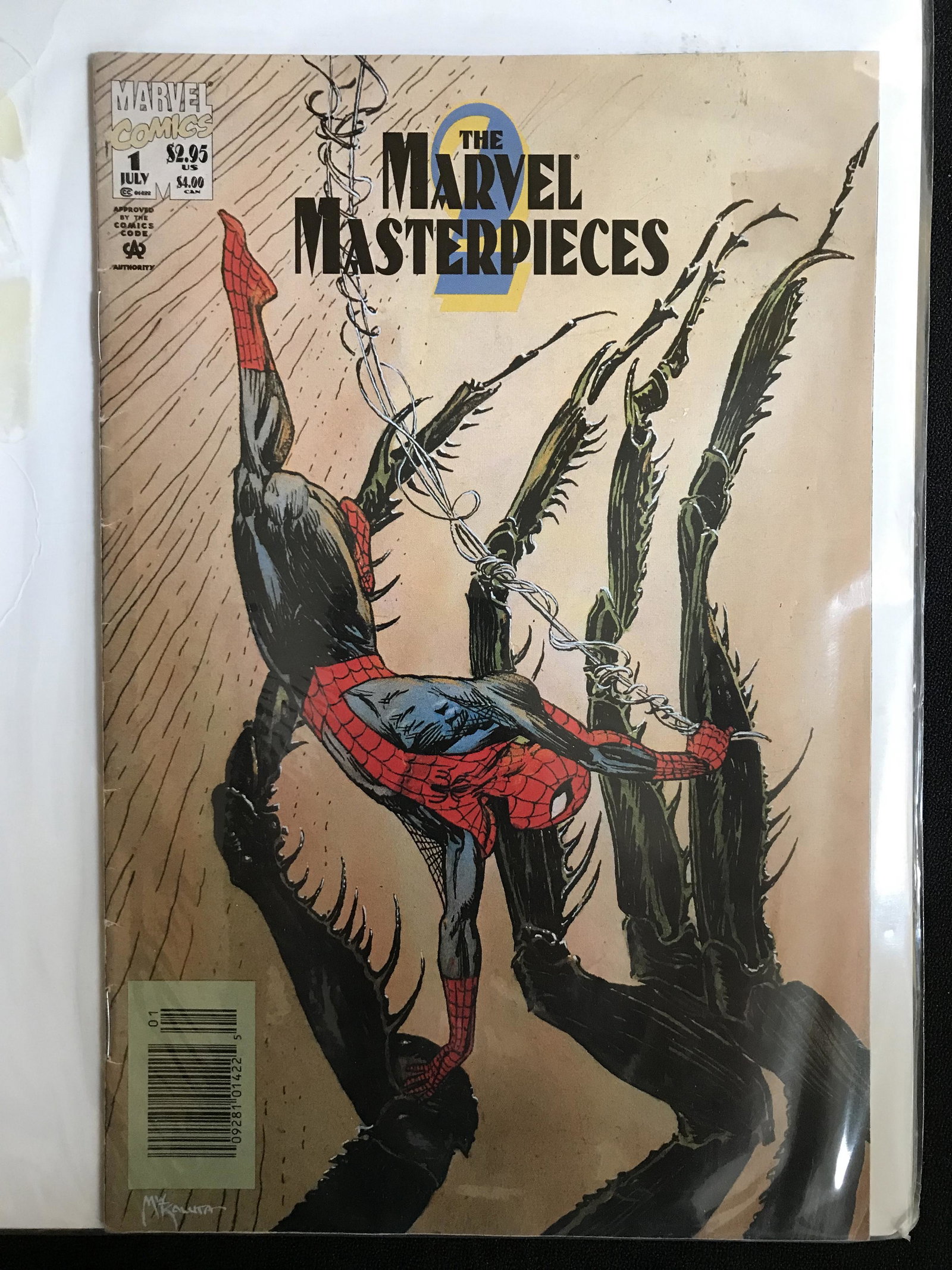 MARVEL MASTERPIECES NO. 1 (MARVEL COMICS) (1 of 1)
