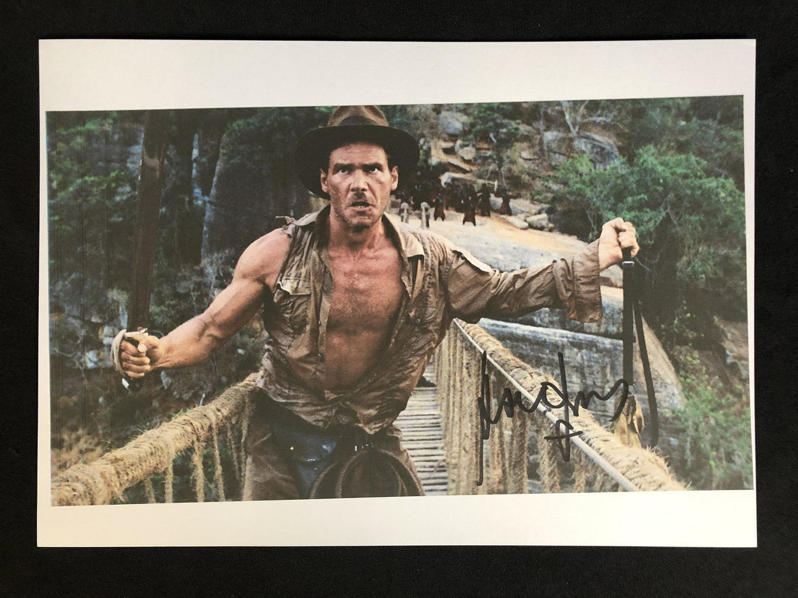 HARRISON FORD SIGNED 8X10 PHOTO (RA COA) (1 of 2)