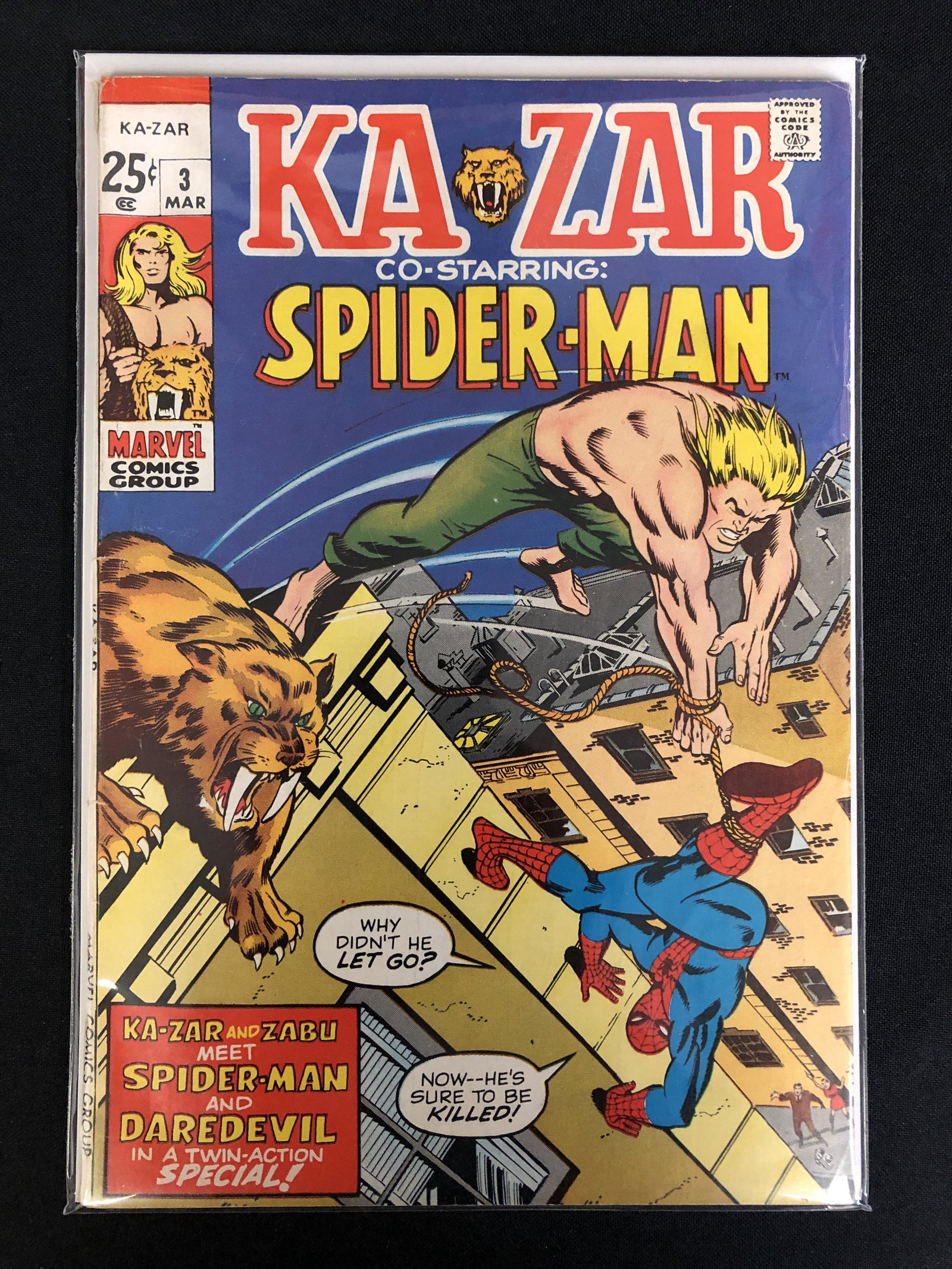KAZAR NO. 3 (MARVEL COMICS) (1 of 1)