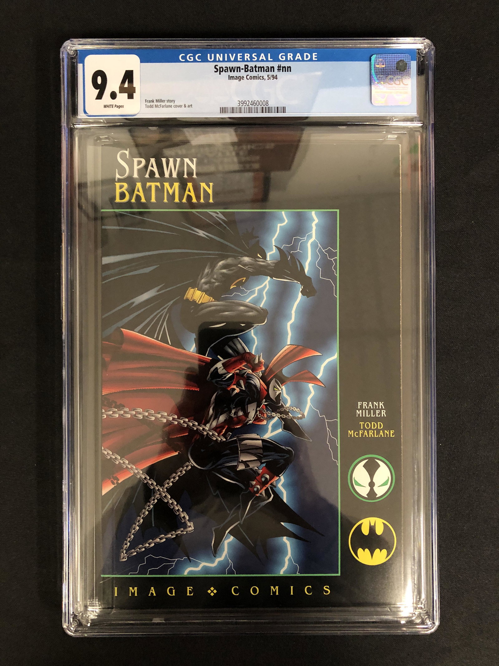 SPAWN-BATMAN NO. NN (GCG 9.4) IMAGE COMICS (1 of 1)