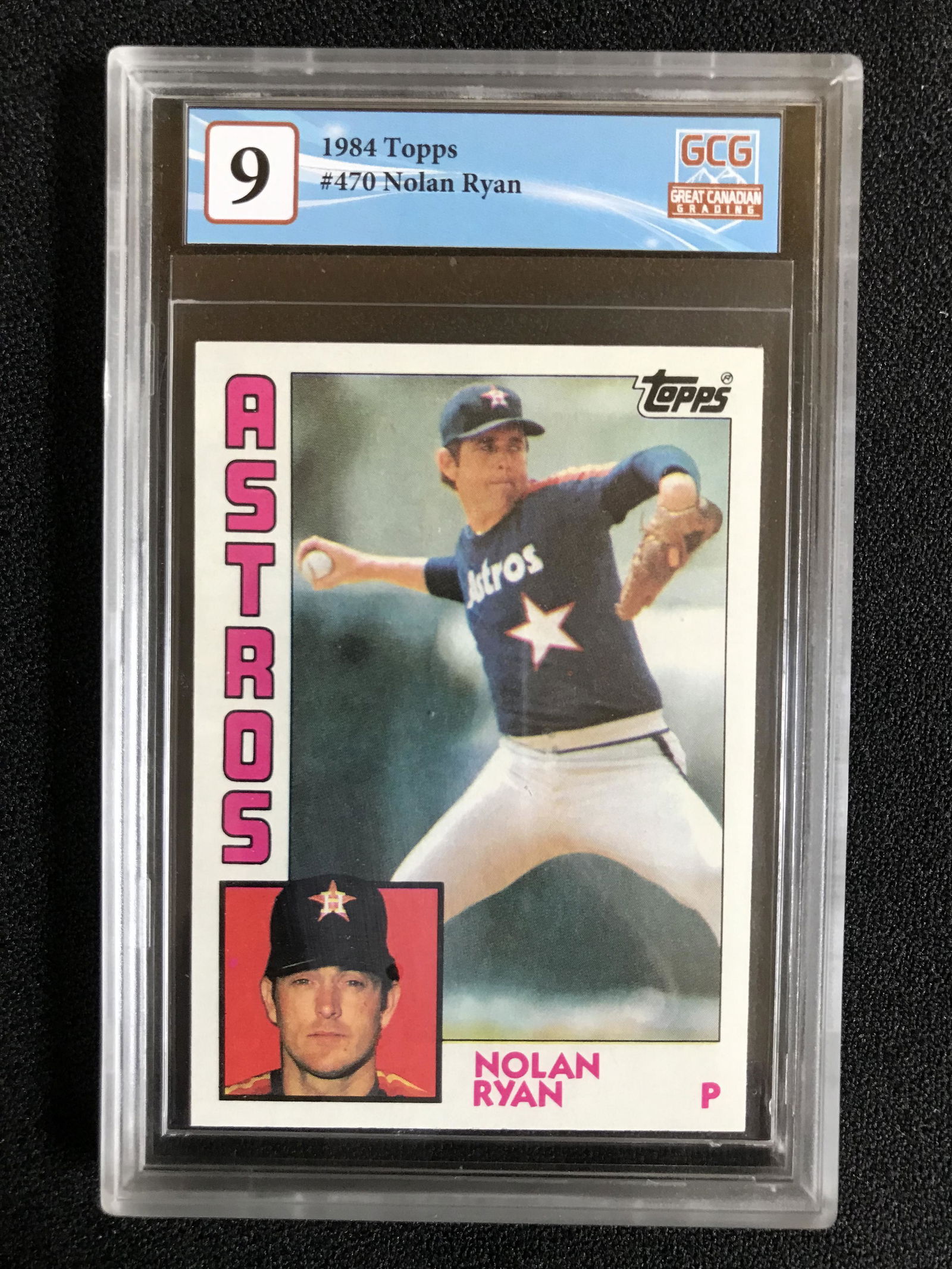 1984 TOPPS NO.470 NOLAN RYAN (GCG 9) (1 of 2)