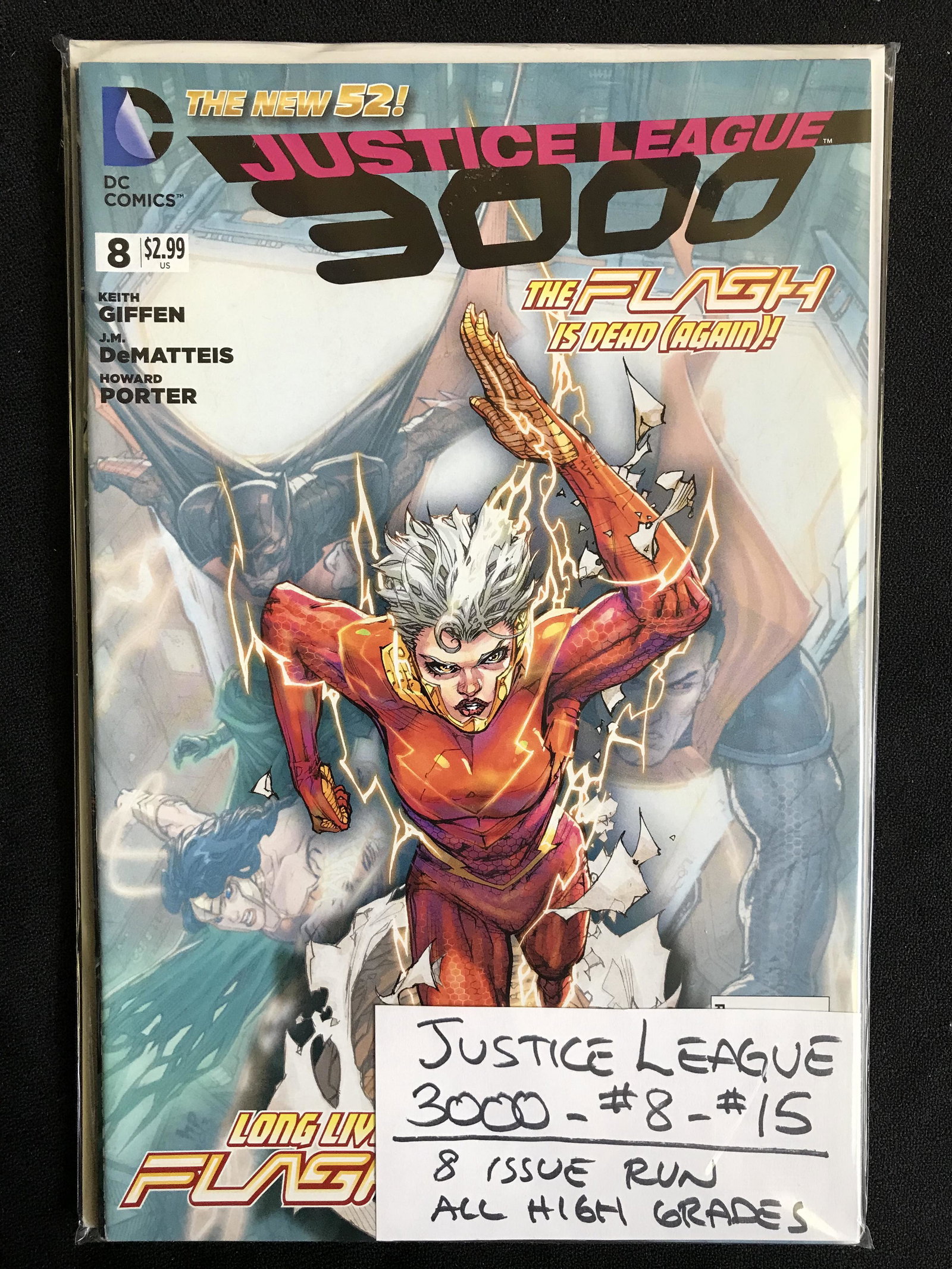 JUSTICE LEAGUE 3000 NO.8-15 (DC COMICS) 8 Issue Run! (1 of 1)