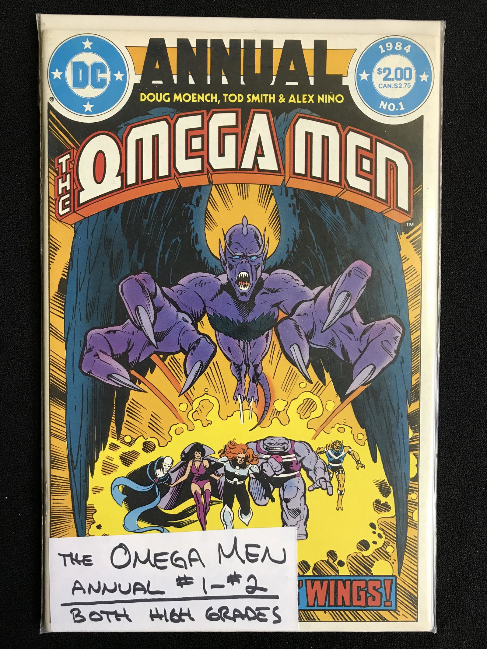 THE OMEGA MEN ANNUAL NO.1-2 (DC COMICS) (1 of 1)