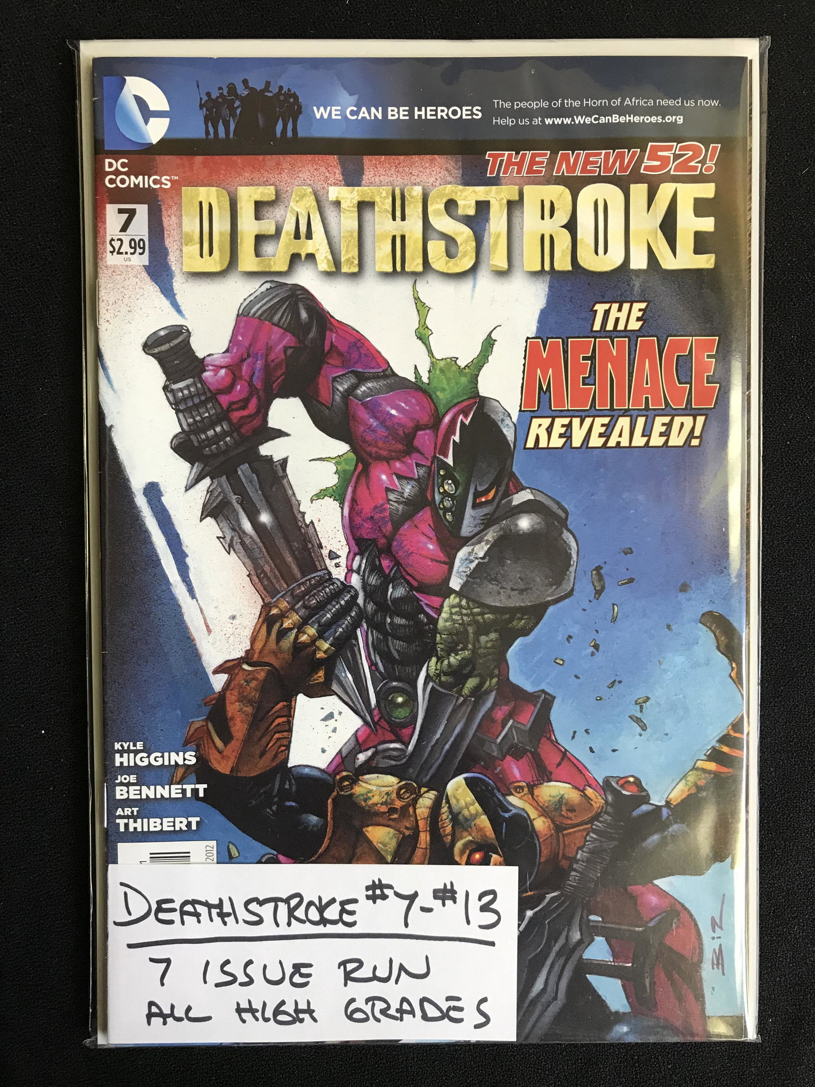 DEATHSTROKE NO.7-13 (DC COMICS) 7 Issue Run! (1 of 1)