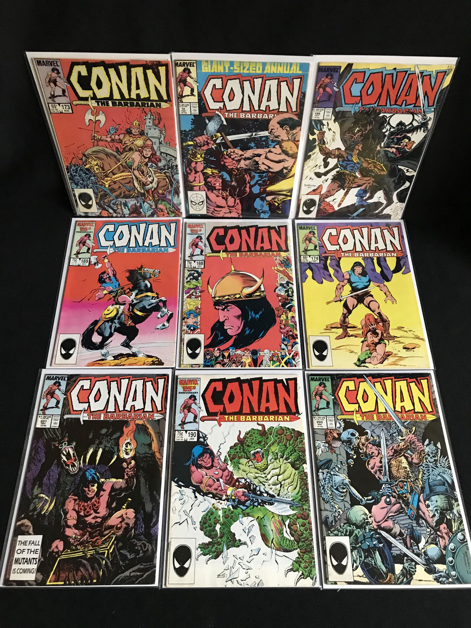 CONAN THE BARBARIAN COMIC BOOK LOT (MARVEL COMICS) (1 of 1)