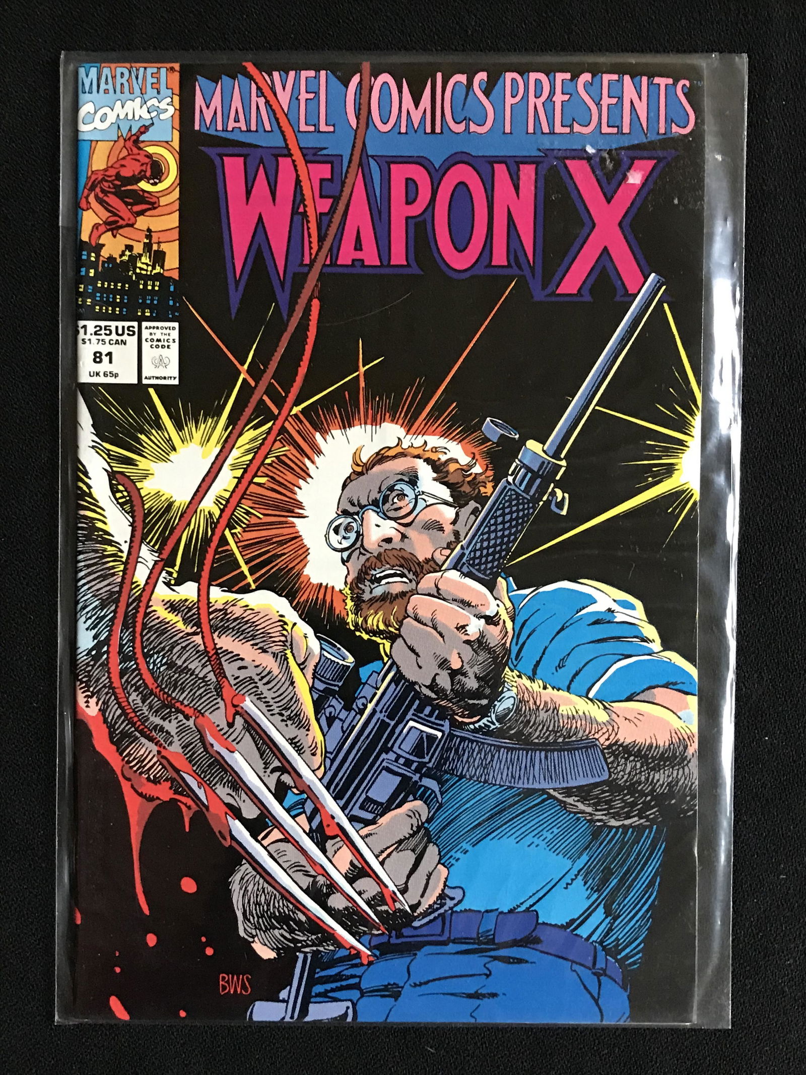 MARVEL COMICS PRESENTS WEAPON X NO.81 (MARVEL COMICS) (1 of 1)