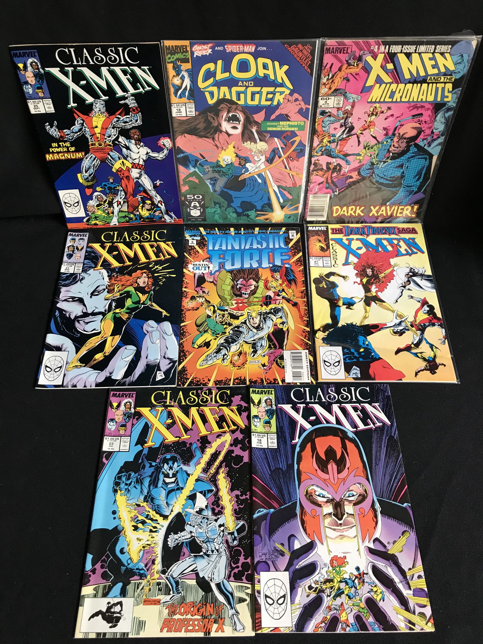 CLASSIC X-MEN COMIC BOOK LOT (MARVEL COMICS) (1 of 1)