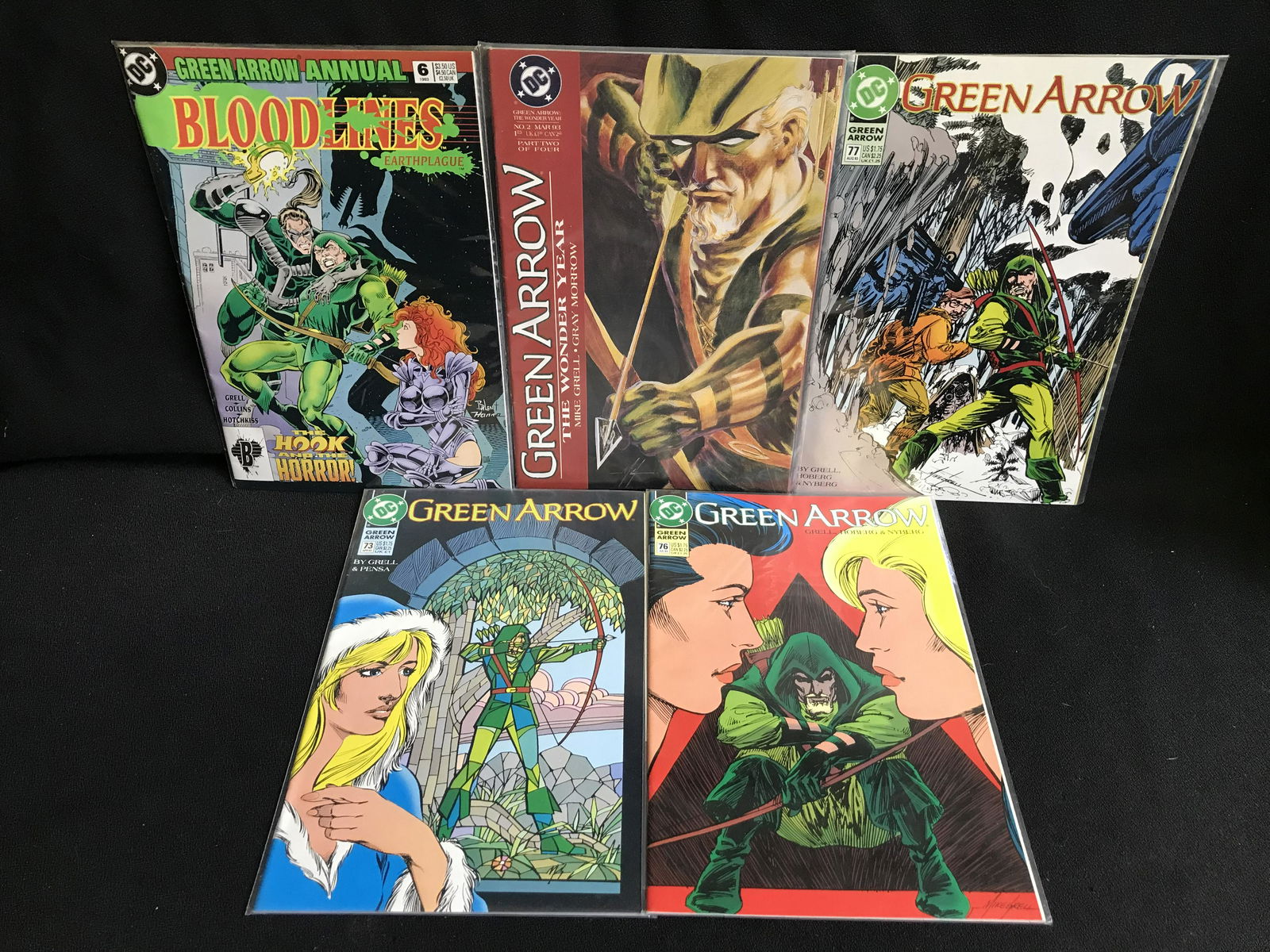 GREEN ARROW COMIC BOOK LOT (DC COMICS) (1 of 1)