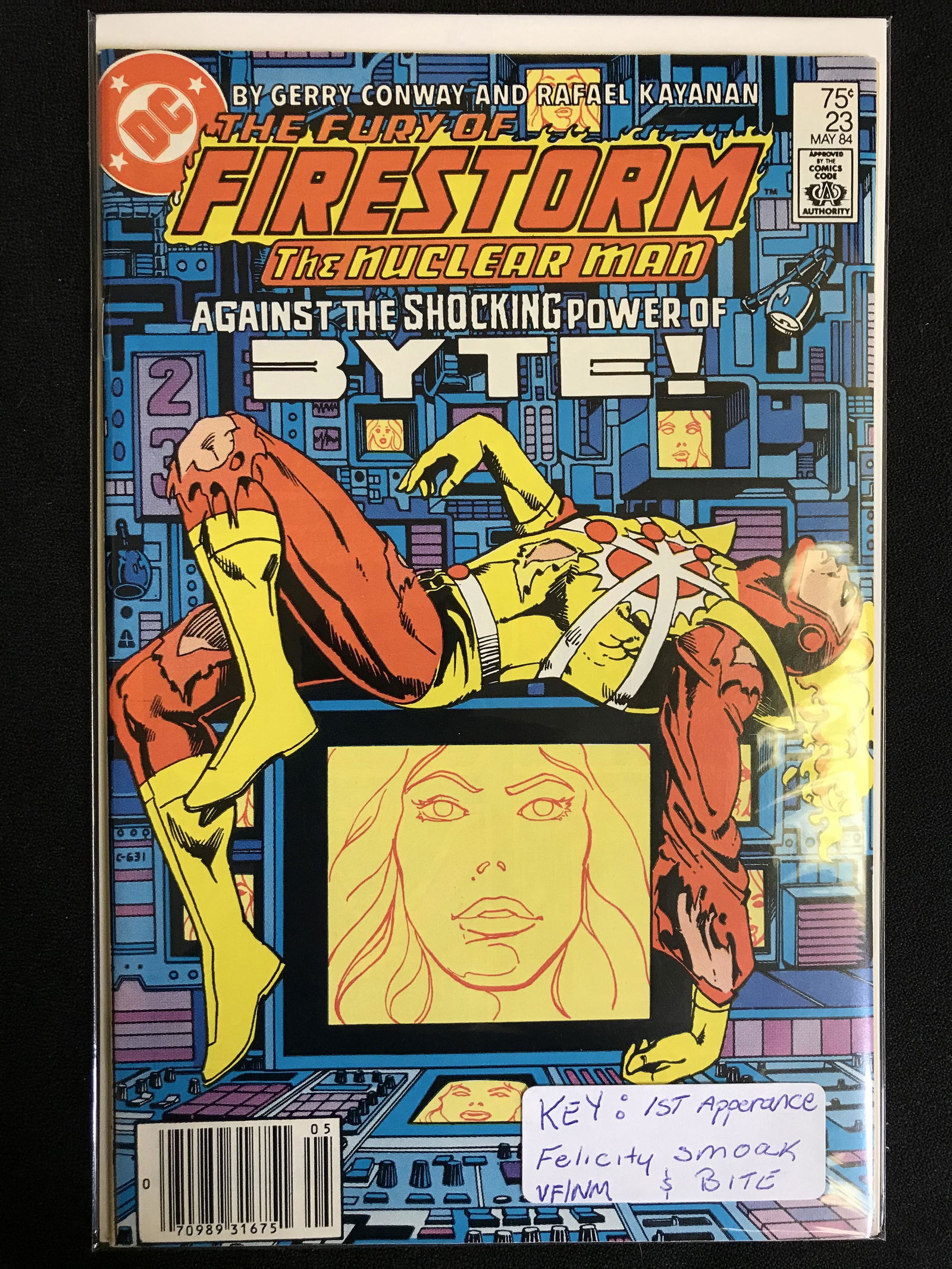 FIRESTORM THE NUCLEAR MAN NO.23 (DC COMICS) (1 of 1)