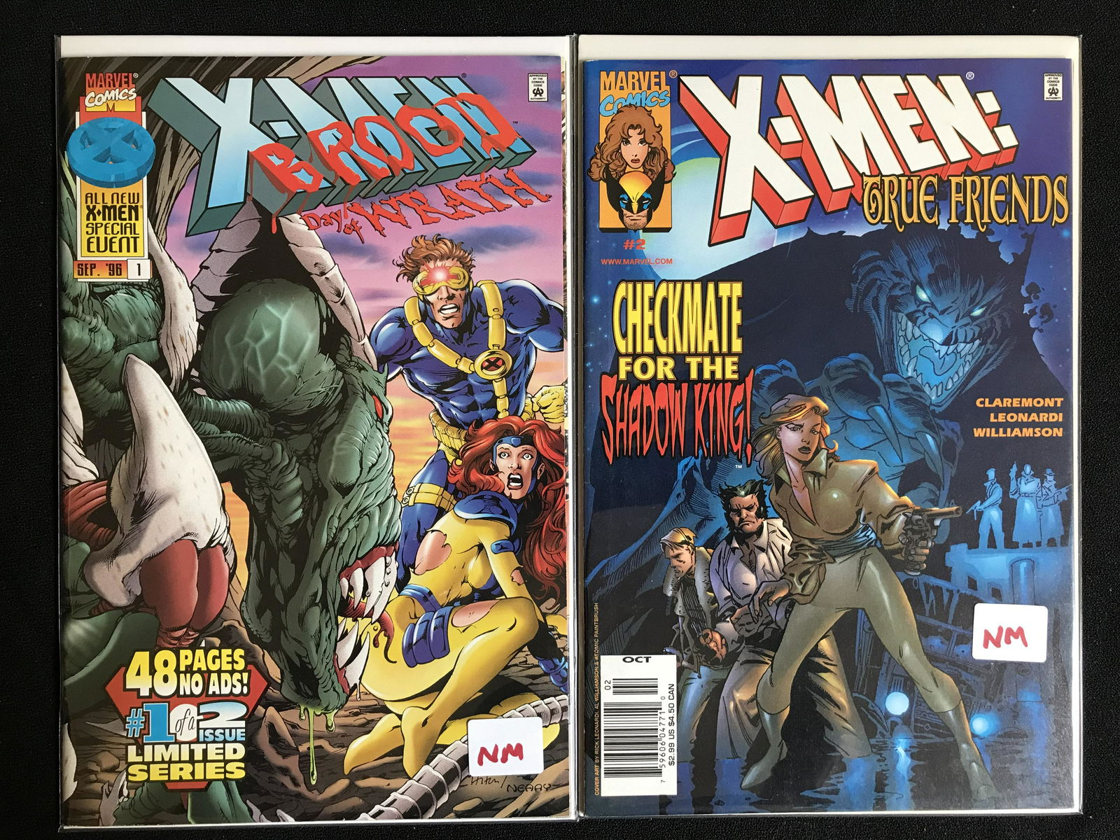 X-MEN BROOD DAY OF WRATH NO.1/ X-MEN TRUE FRIENDS NO.2 (MARVEL COMICS) (1 of 1)
