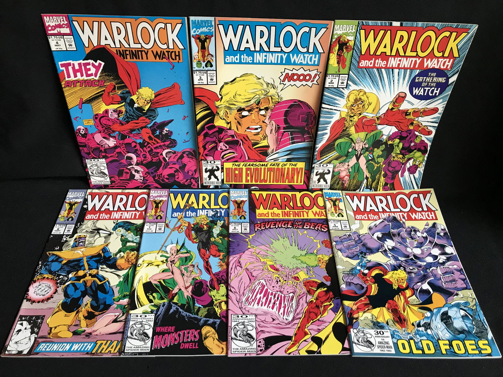 WARLOCK AND THE INFINITY WATCH COMIC BOOK LOT (MARVEL COMICS) (1 of 1)