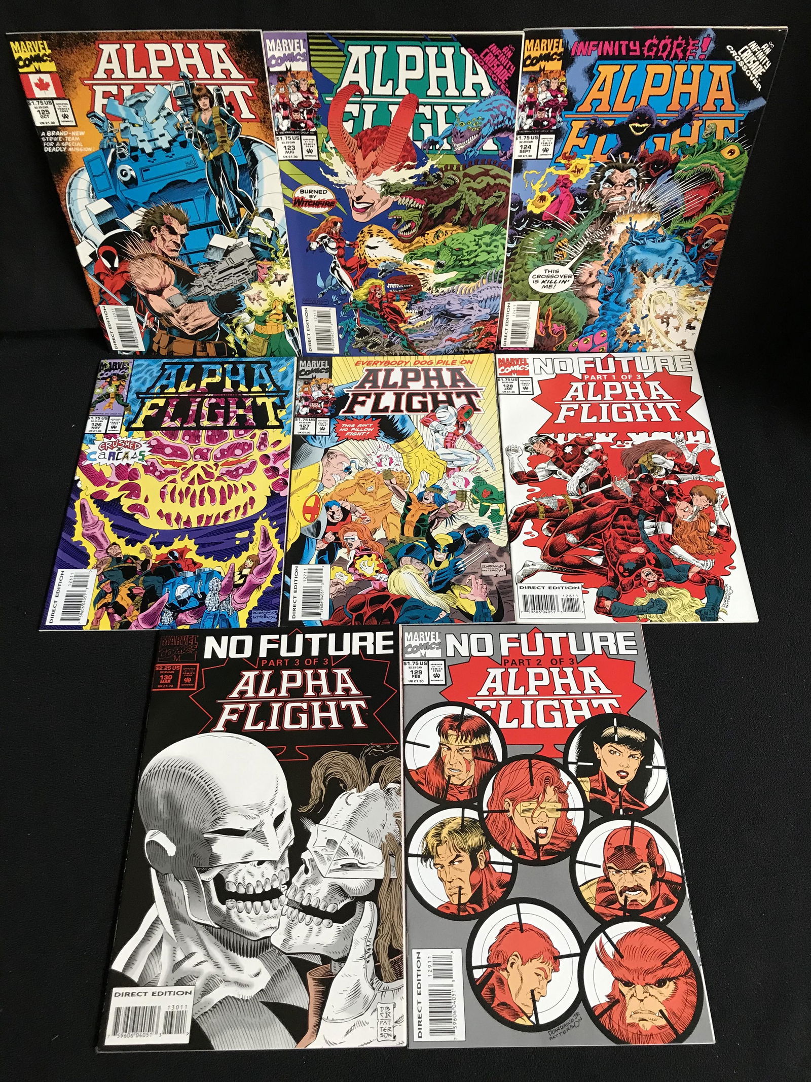 ALPHA FLIGHT COMIC BOOK LOT (MARVEL COMICS) (1 of 1)