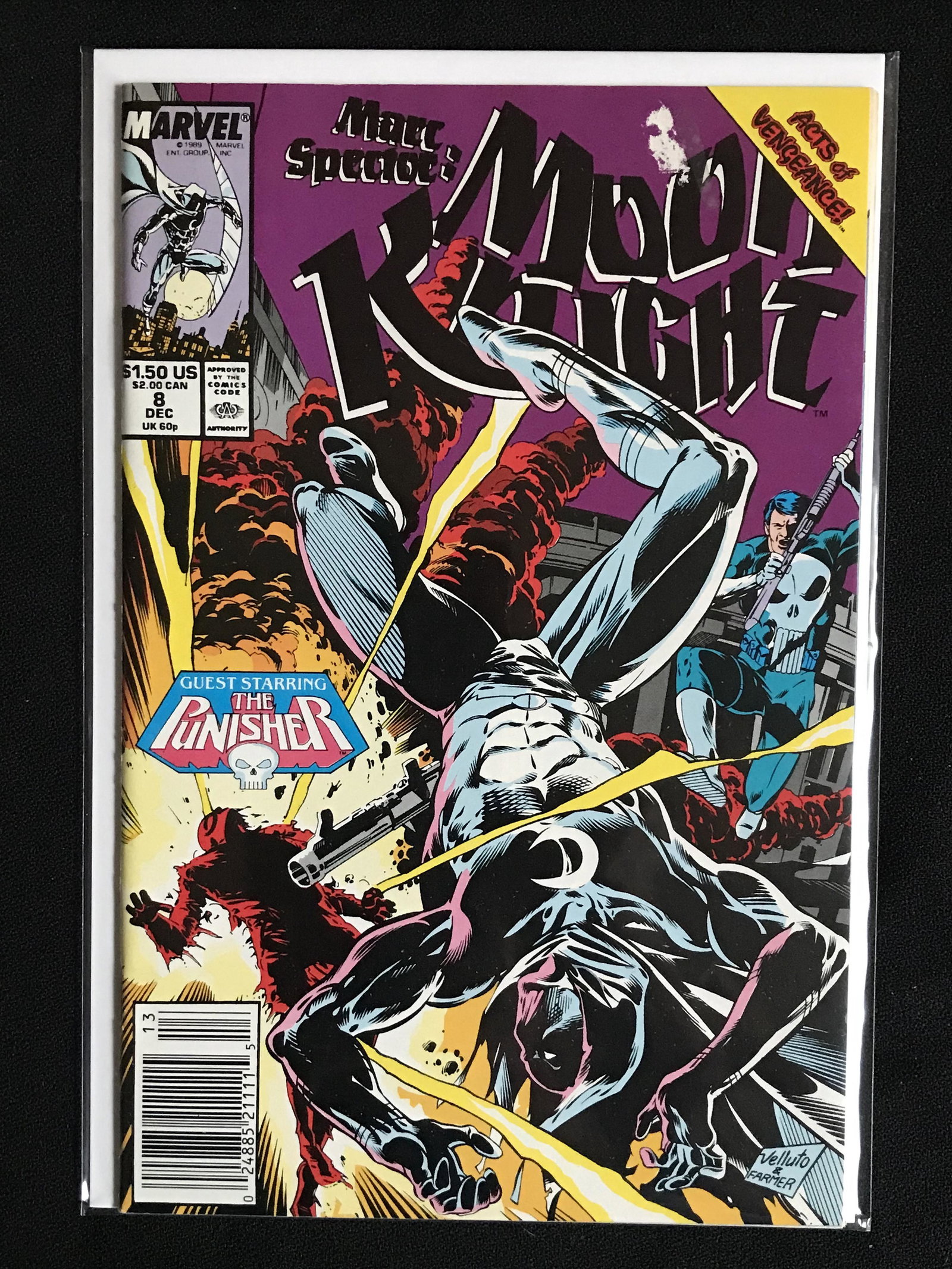 Marc Spector: MOON KNIGHT NO.8 (MARVEL COMICS) (1 of 1)