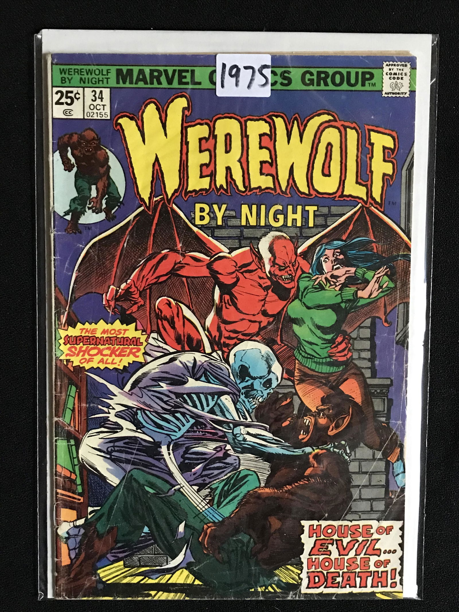 WEREWOLF BY NIGHT NO.34 (MARVEL COMICS) (1 of 1)