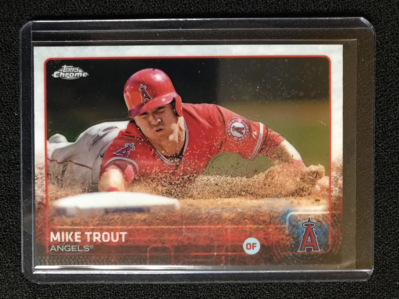 Mike Trout Topps Chrome Baseball 2015 Los Angeles Angels Exclusive #51 Star (1 of 1)