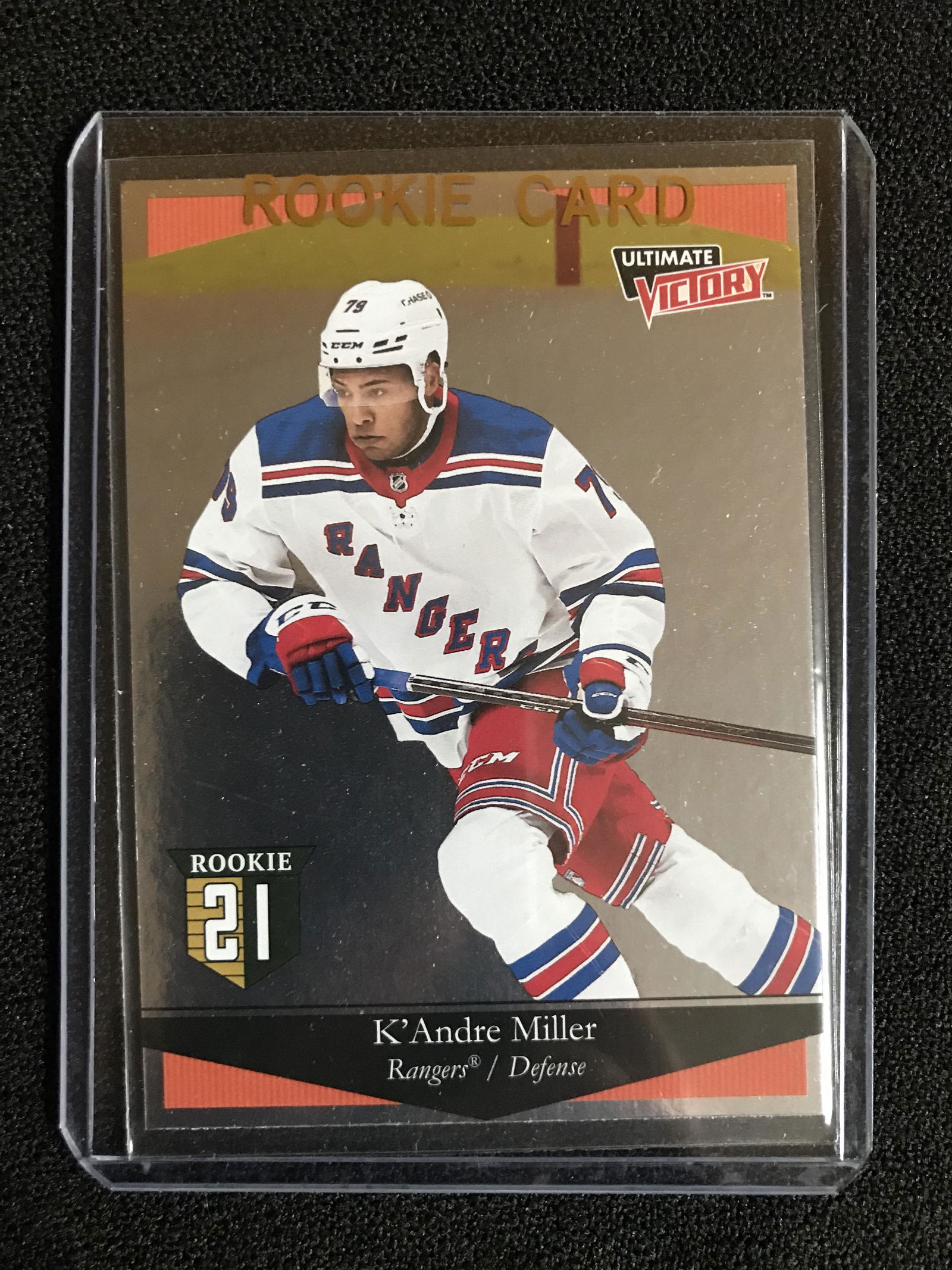 2020-21 Upper Deck Ultimate Victory #UV25 K'Andre Miller (1 of 1)