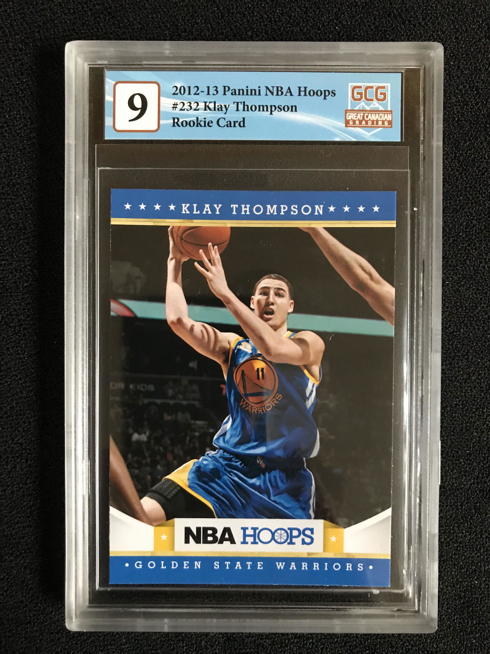 2012-13 PANINI NBA HOOPS NO.232 KLAY THOMPSON RC (GCG 9) (1 of 2)