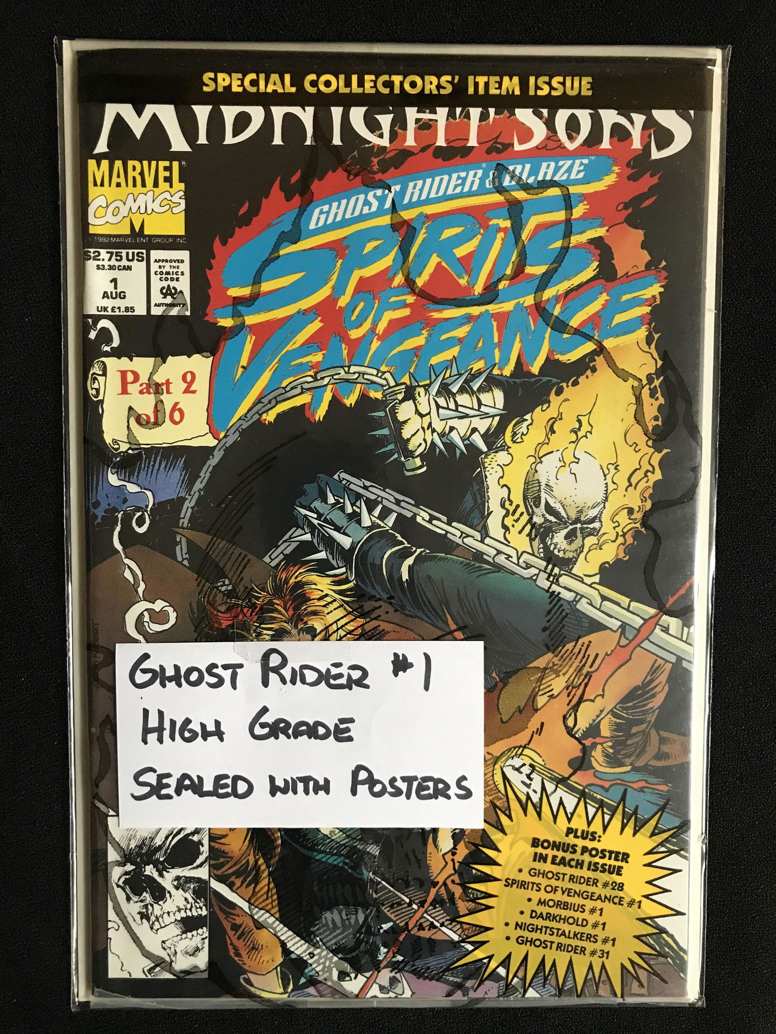 GHOST RIDER NO.1 (MARVEL COMICS) (1 of 1)
