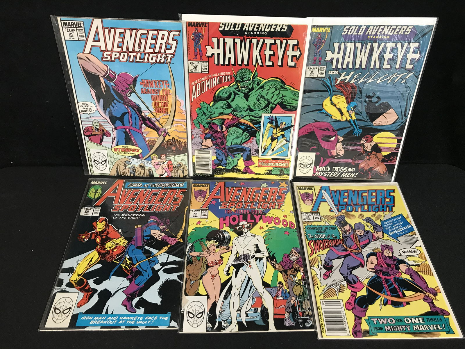 AVENGERS SPOTLIGHT/ SOLO AVENGERS COMIC BOOK LOT (1 of 1)