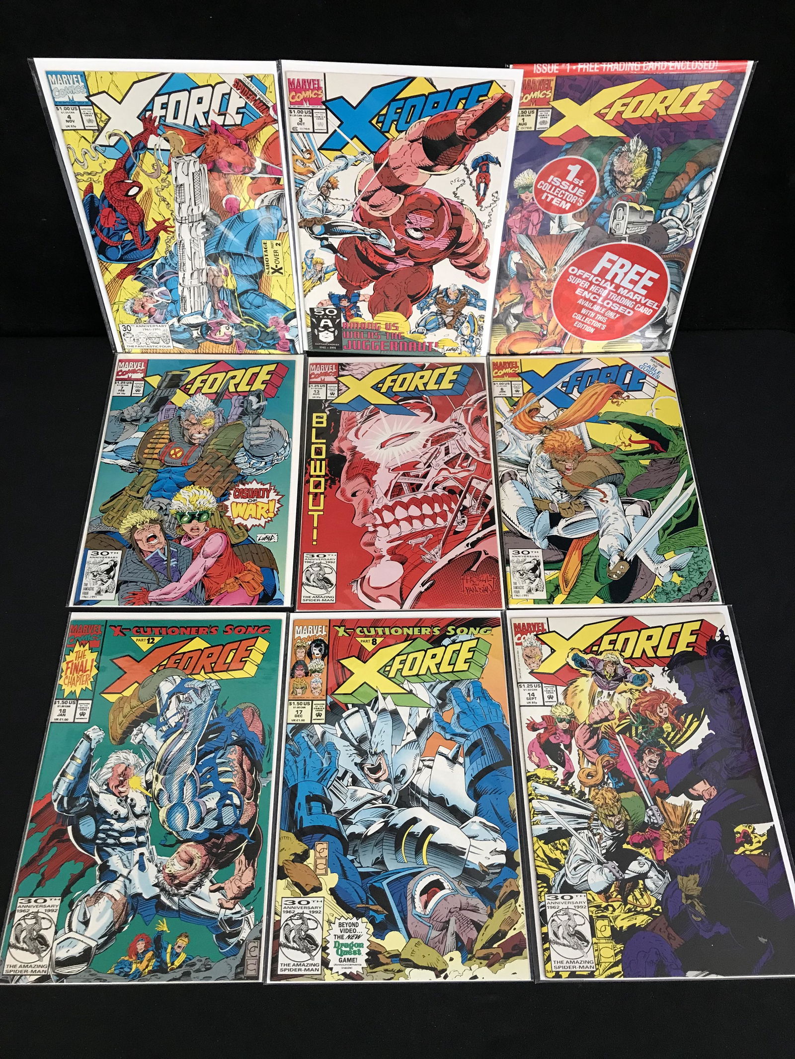 X-FORCE COMIC BOOK LOT (MARVEL COMICS) (1 of 1)