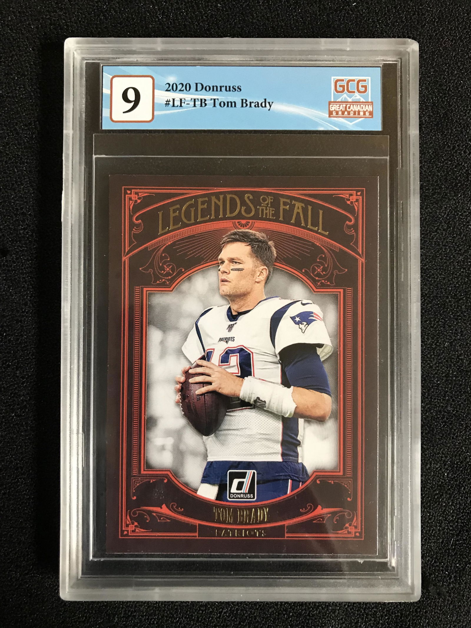 2020 DONRUSS NO. LF-TB TOM BRADY (GCG 9) (1 of 2)