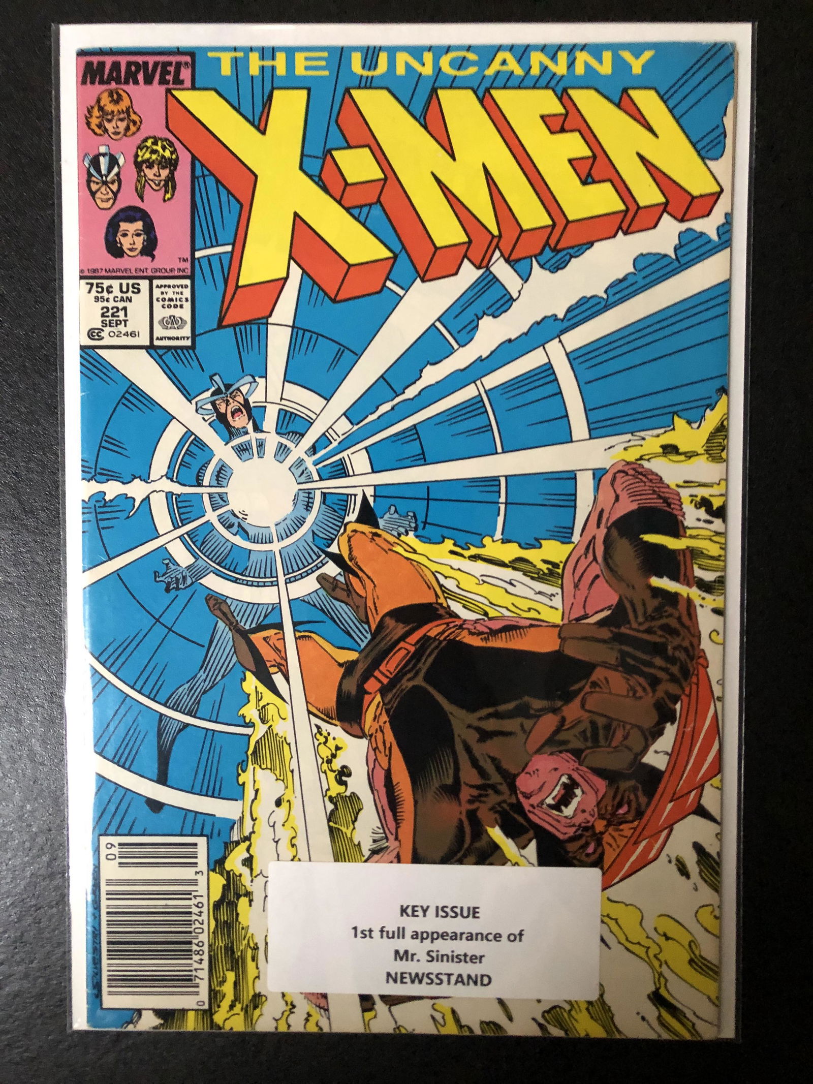 THE UNCANNY X-MEN NO. 221 (MARVEL, 1987) (1 of 1)