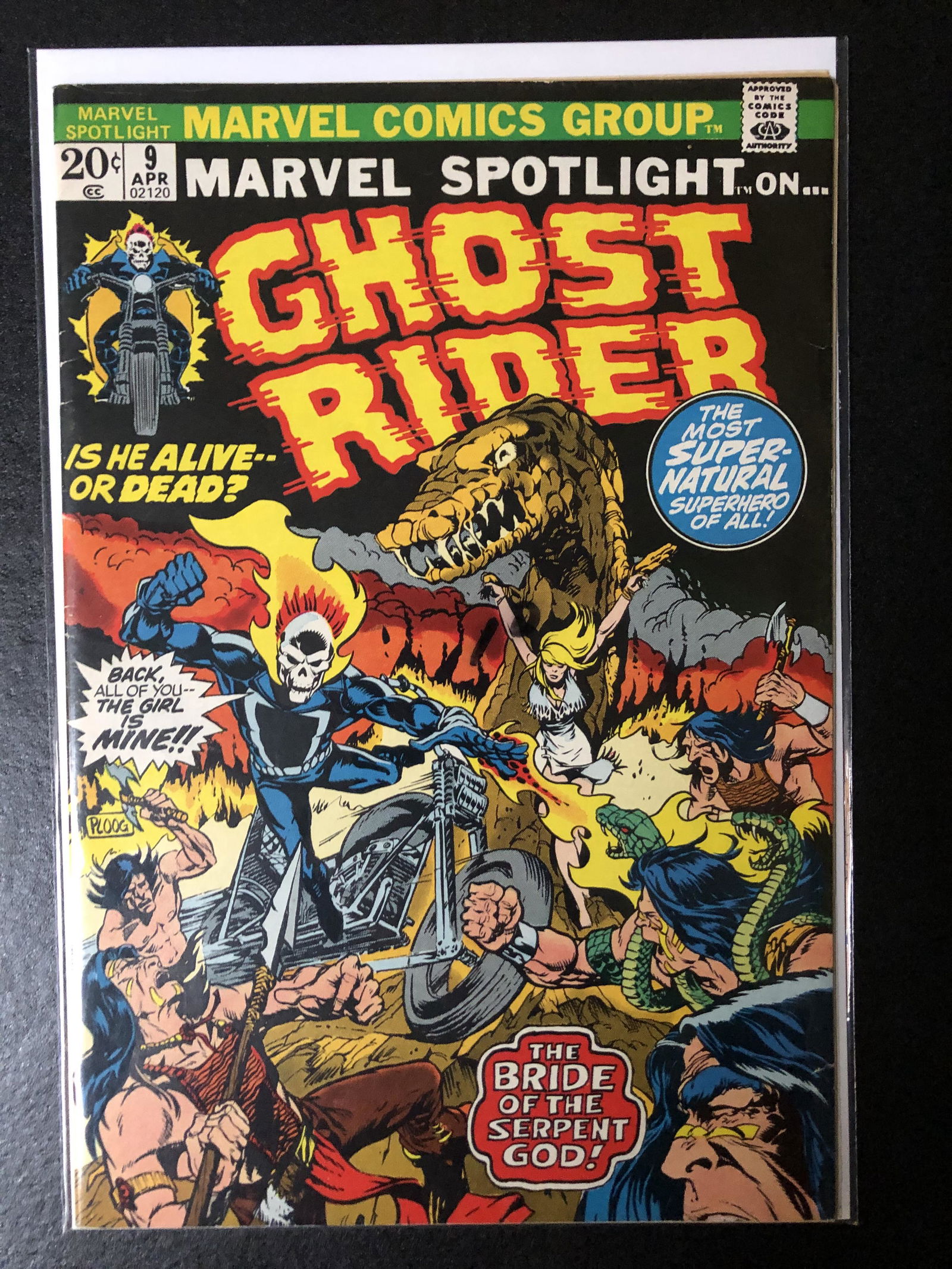 GHOST RIDER NO. 9 (MARVEL, 1973) (1 of 1)