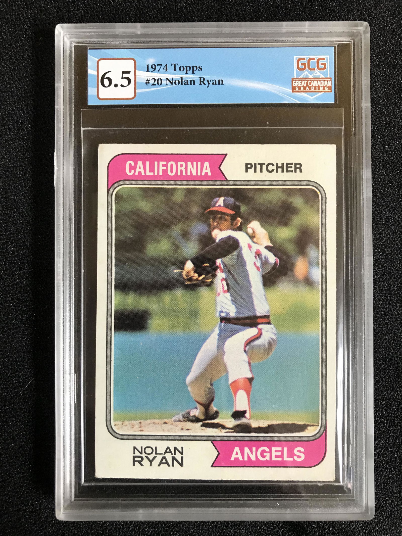 1974 TOPPS NO. 20 NOLAN RYAN (GCG 6.5) (1 of 2)