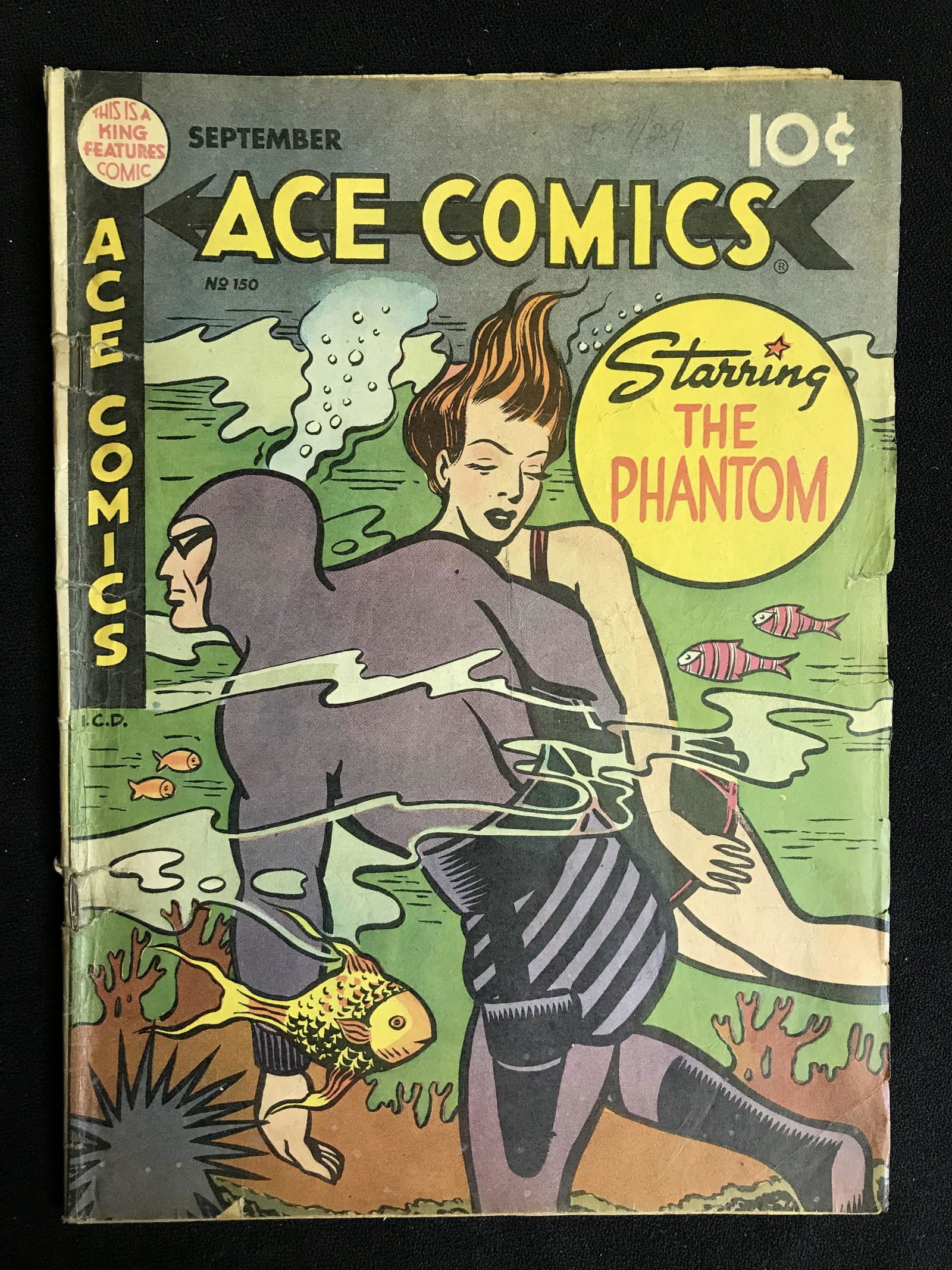ACE COMICS NO.150  (1949) EARLY PHANTOM COVER (1 of 1)