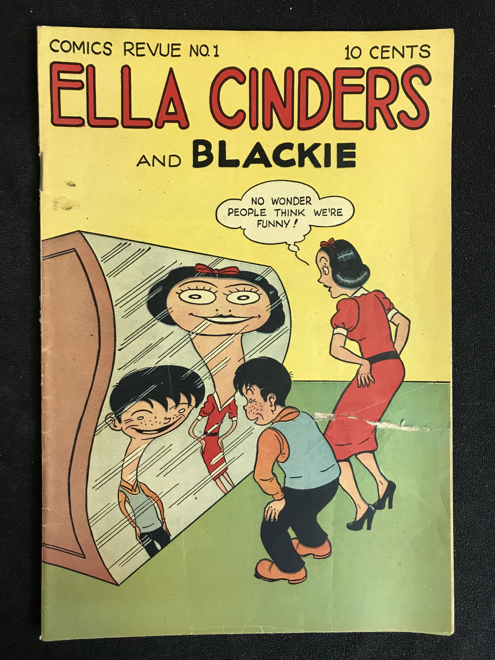 COMICS REVUE ELLA CINDERS AND BLACKIE NO.1 (1 of 1)