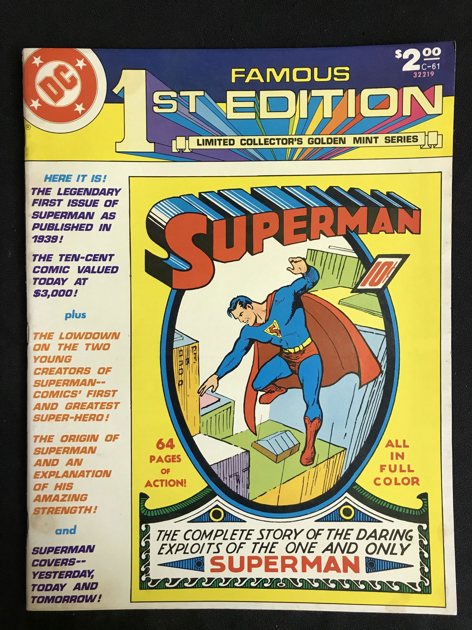 DC TREASURY EDITION NO. C-61 FAMOUS 1ST EDITION (1 of 1)