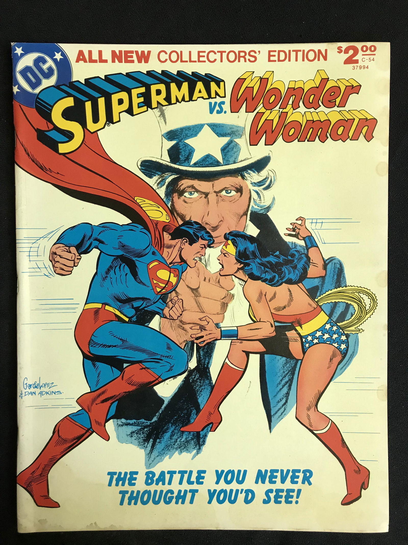 DC TREASURY EDITION NO. C-54 SUPERMAN VS. WONDER WOMAN (1 of 1)