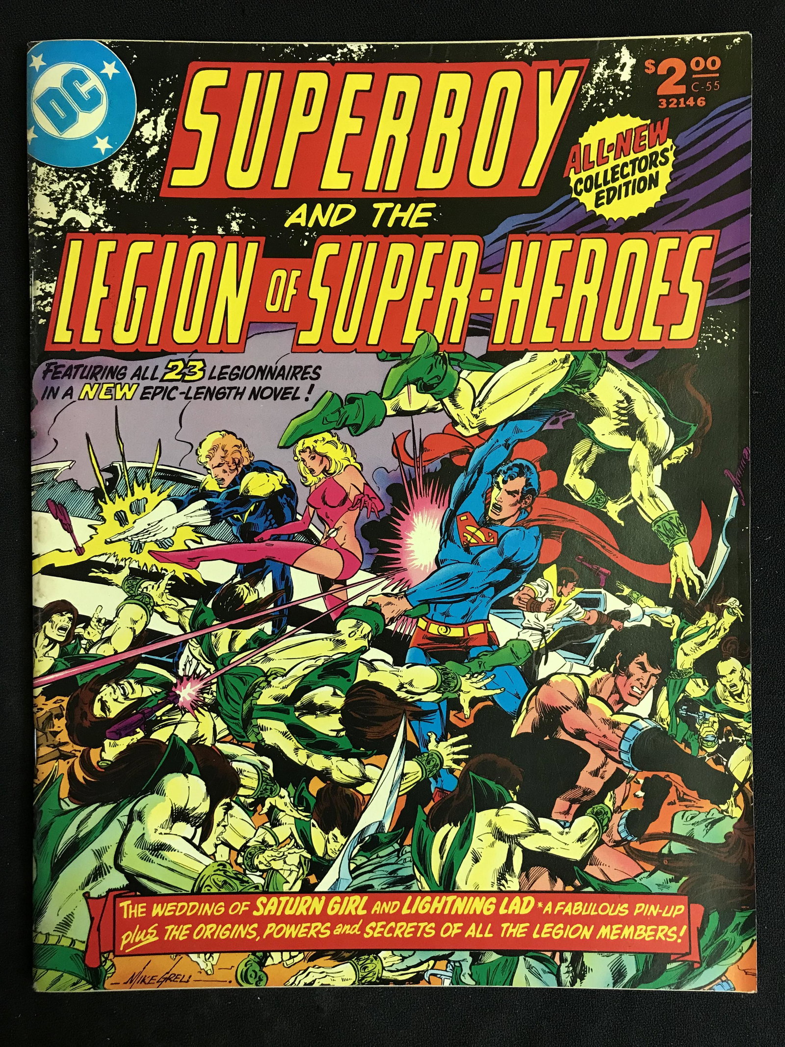 DC TREASURY EDITION NO. C-55 SUPERBOY AND THE LEGION OF SUPER HEROES: DC TREASURY EDITION NO. C-55 SUPERBOY AND THE LEGION OF SUPER HEROES