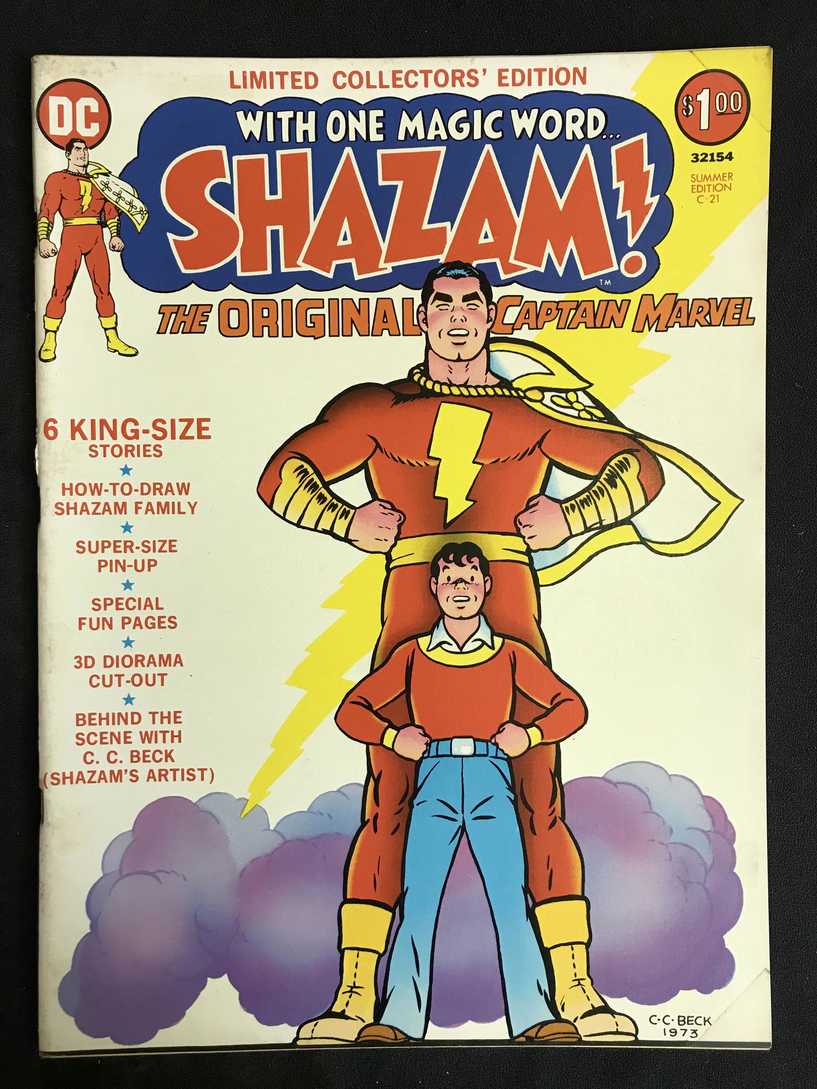 DC TREASURY EDITION NO. C-21 SHAZAM (1 of 1)