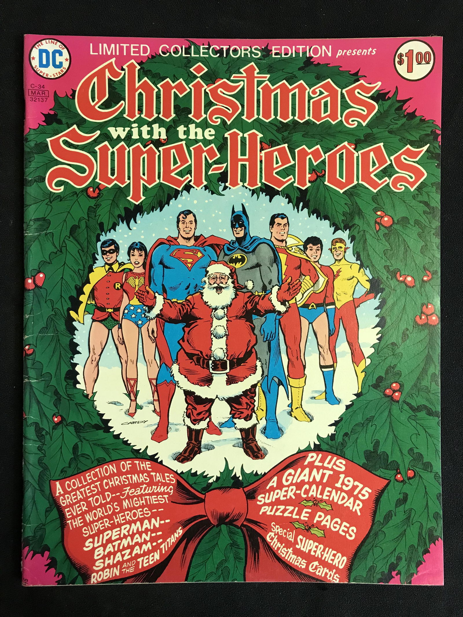DC TREASURY EDITION NO. C-34 CHRISTMAS WITH THE SUPER-HEROES (1 of 1)