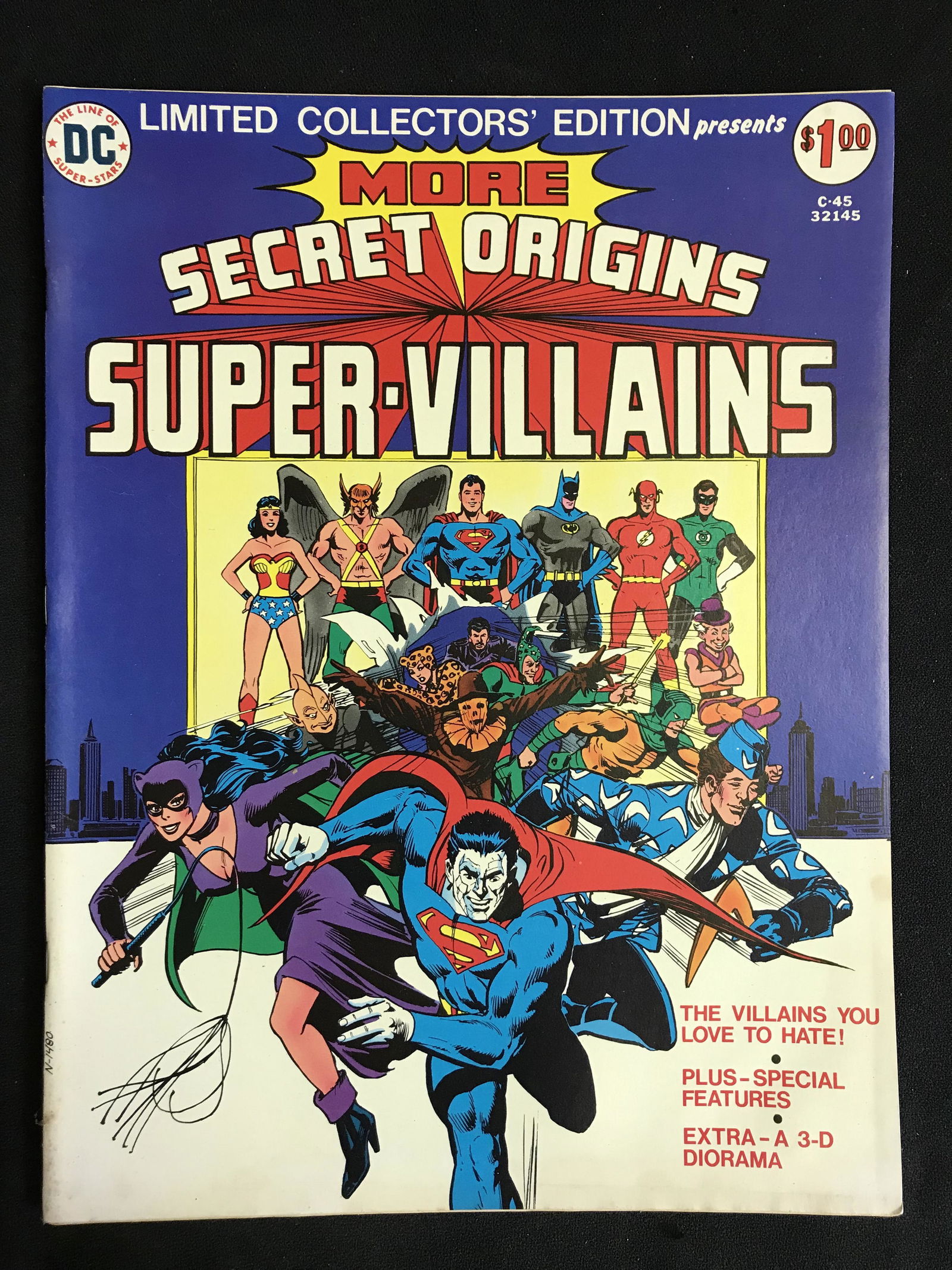 DC TREASURY EDITION NO. C-45 SECRET ORIGINA SUPER VILLAINS (1 of 1)