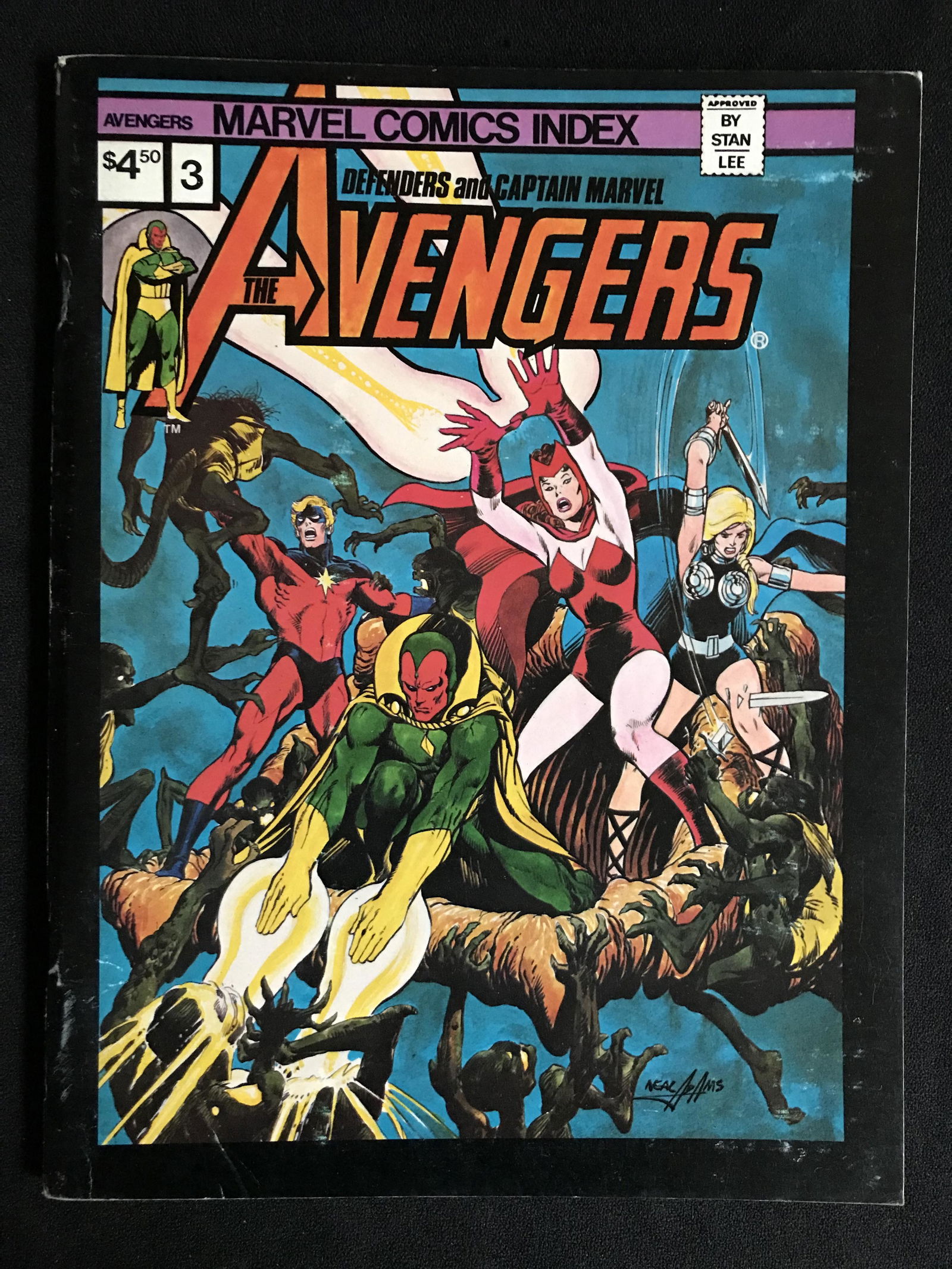 MARVEL COMICS INDEX NO.3 AVENGERS (1 of 1)