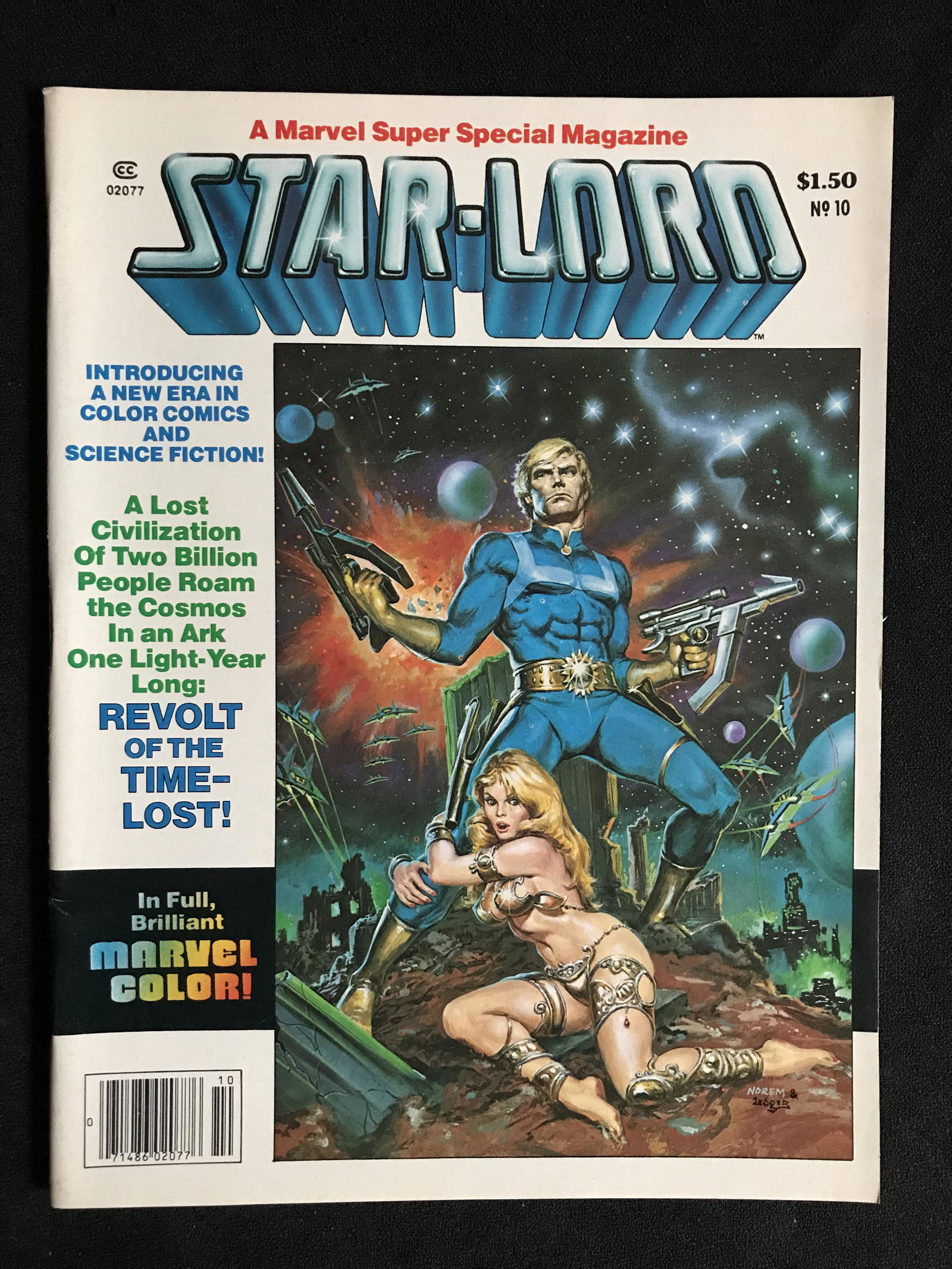 MARVEL SUPER SPECIAL NO.10 STAR LORD (1 of 1)