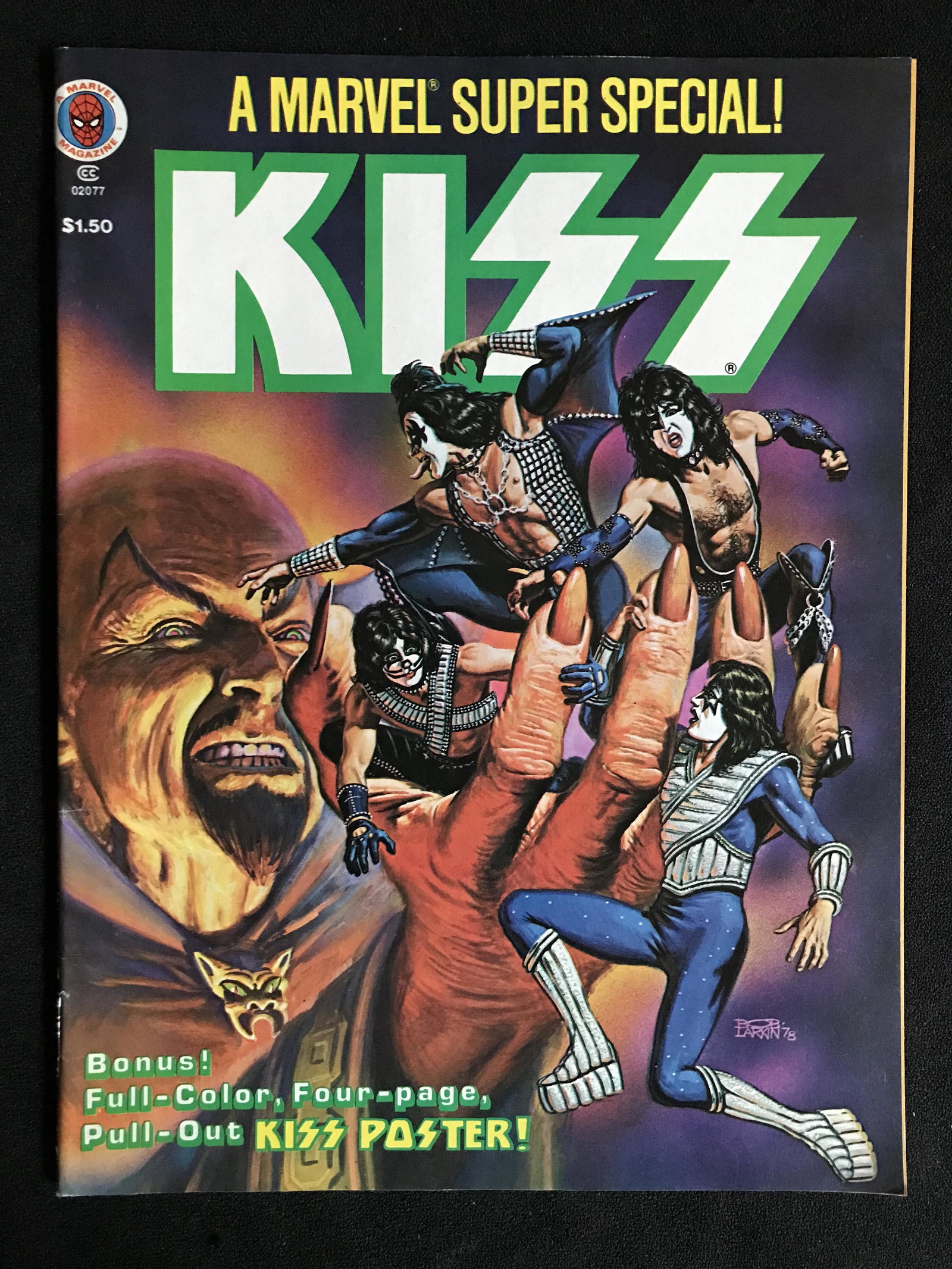 MARVEL SUPER SPECIAL KISS NO.1 (FULL POSTER INCLUDED) (1 of 1)