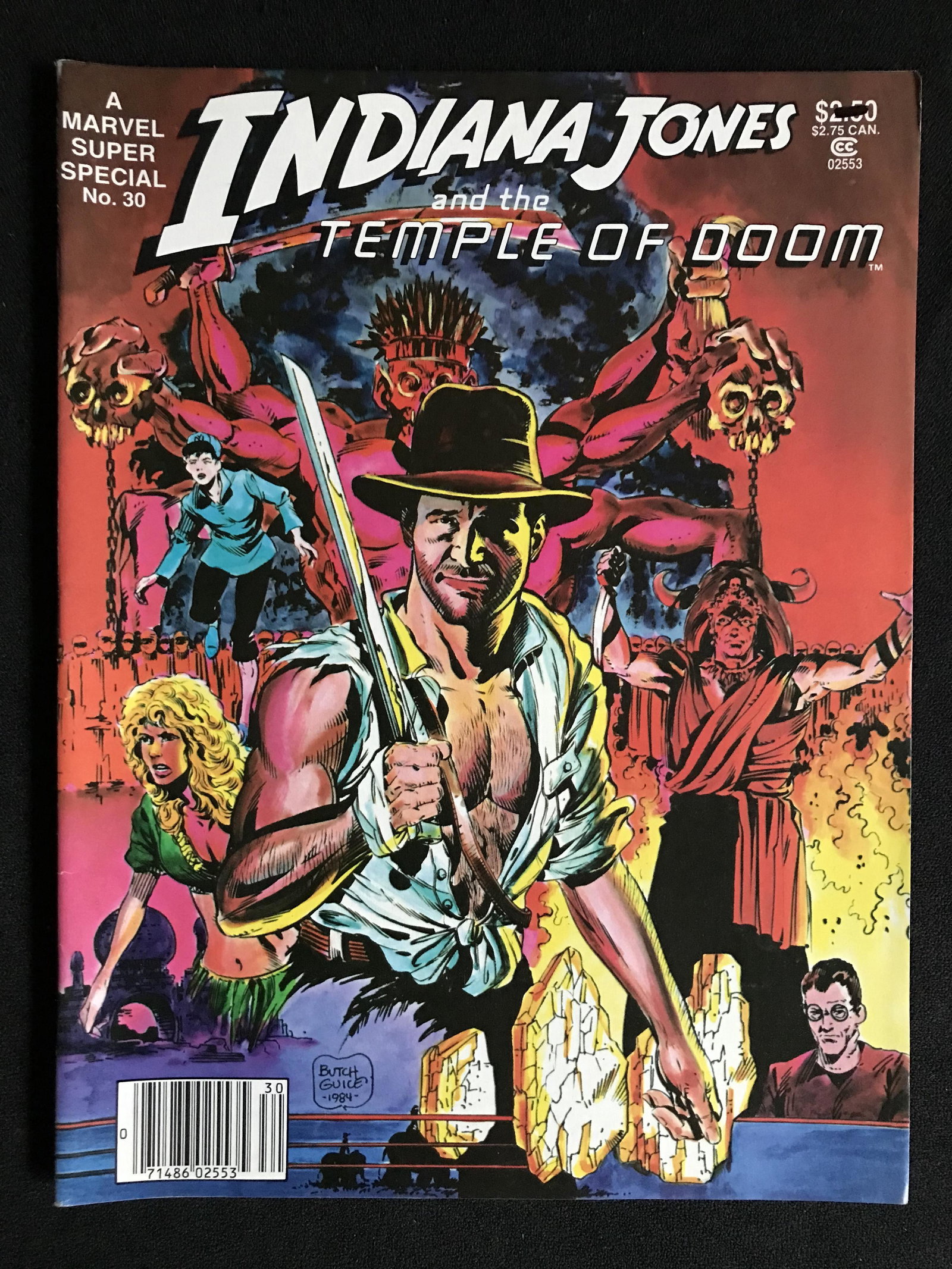 MARVEL SUPER SPECIAL NO.30 INDIANA JONES AND THE TEMPLE OF DOOM: MARVEL SUPER SPECIAL NO.30 INDIANA JONES AND THE TEMPLE OF DOOM