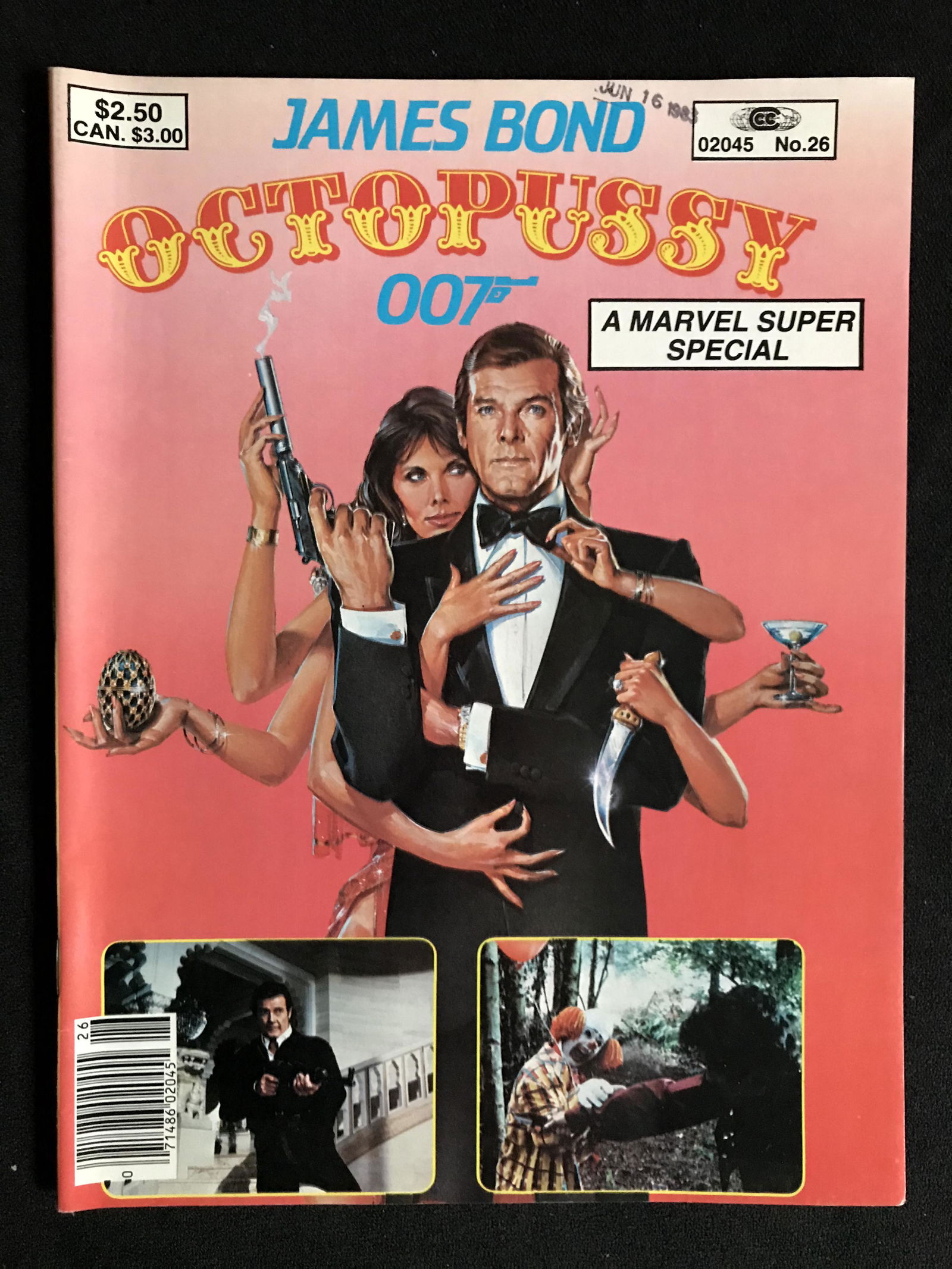 MARVEL SUPER SPECIAL NO.26 JAMES BOND OCTOPUSSY (1 of 1)