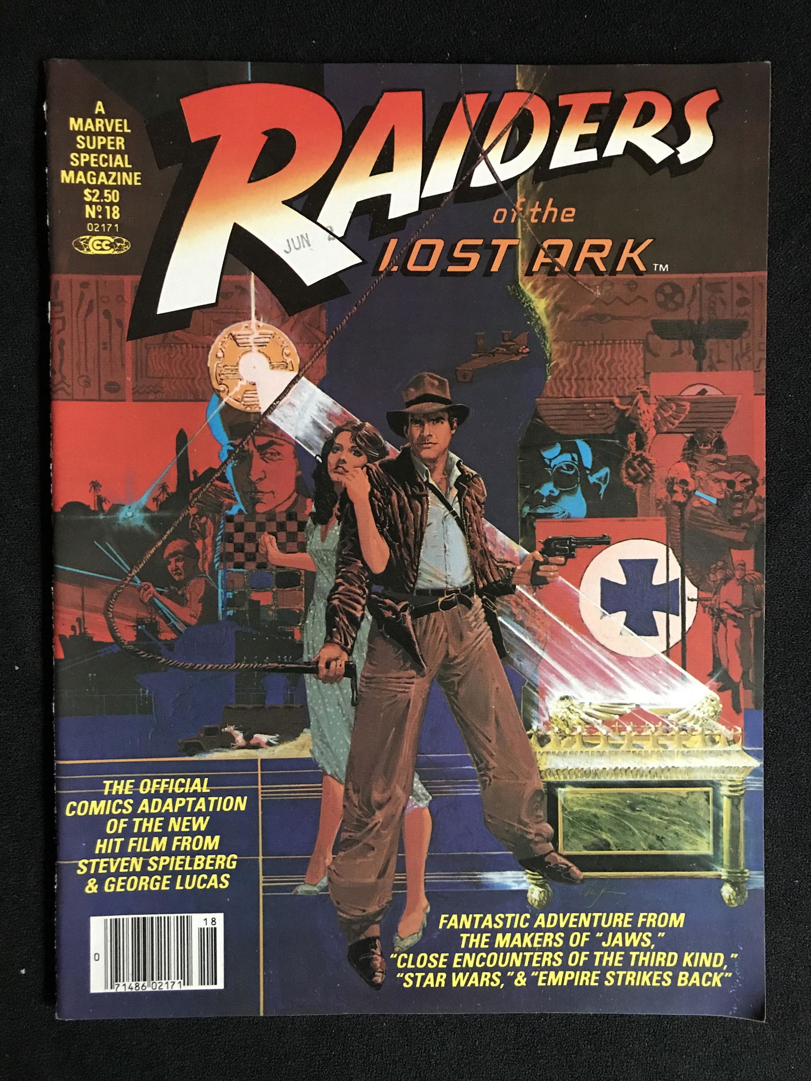 MARVEL SUPER SPECIAL NO.18 RAIDERS OF THE LOST ARK (1 of 1)